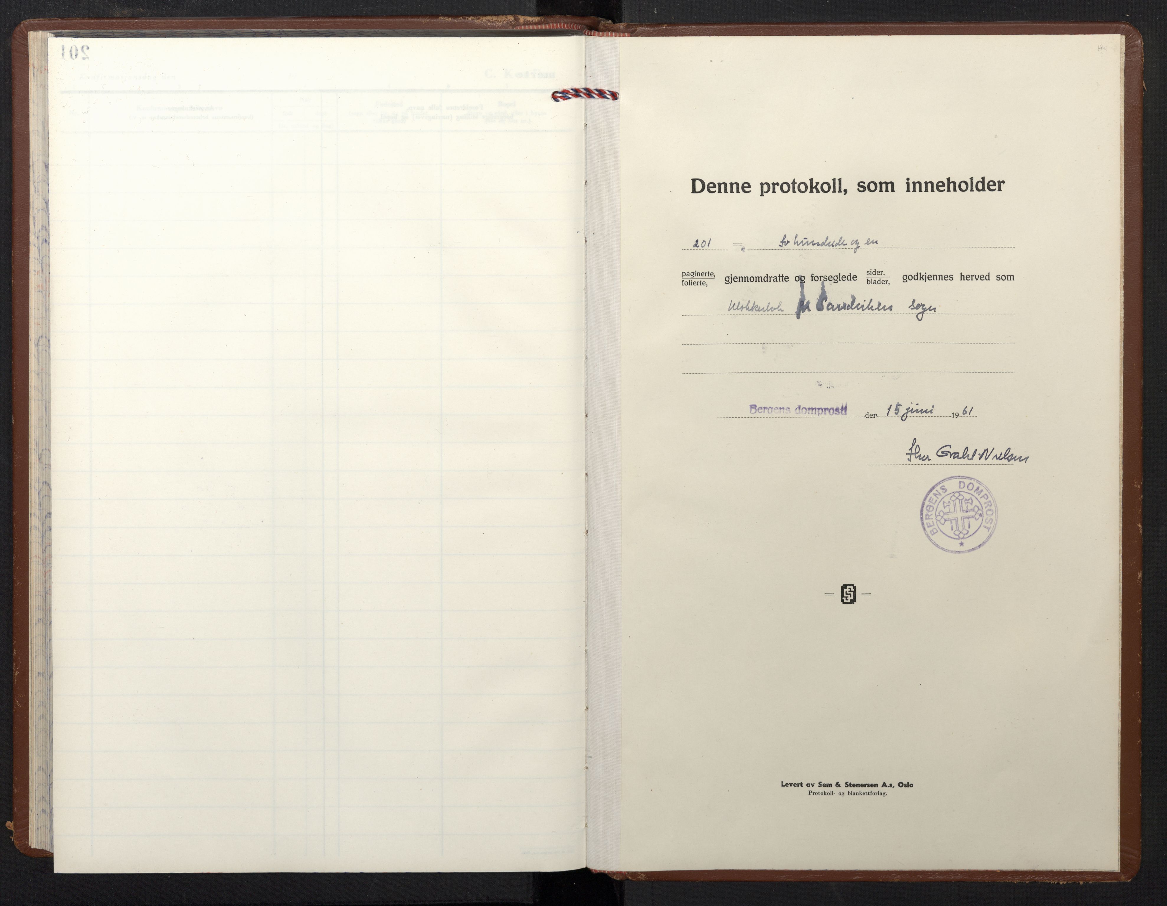Sandviken Sokneprestembete, SAB/A-77601/H/Hb/L0013: Parish register (copy) no. C 5, 1961-1974, p. 59b-60a