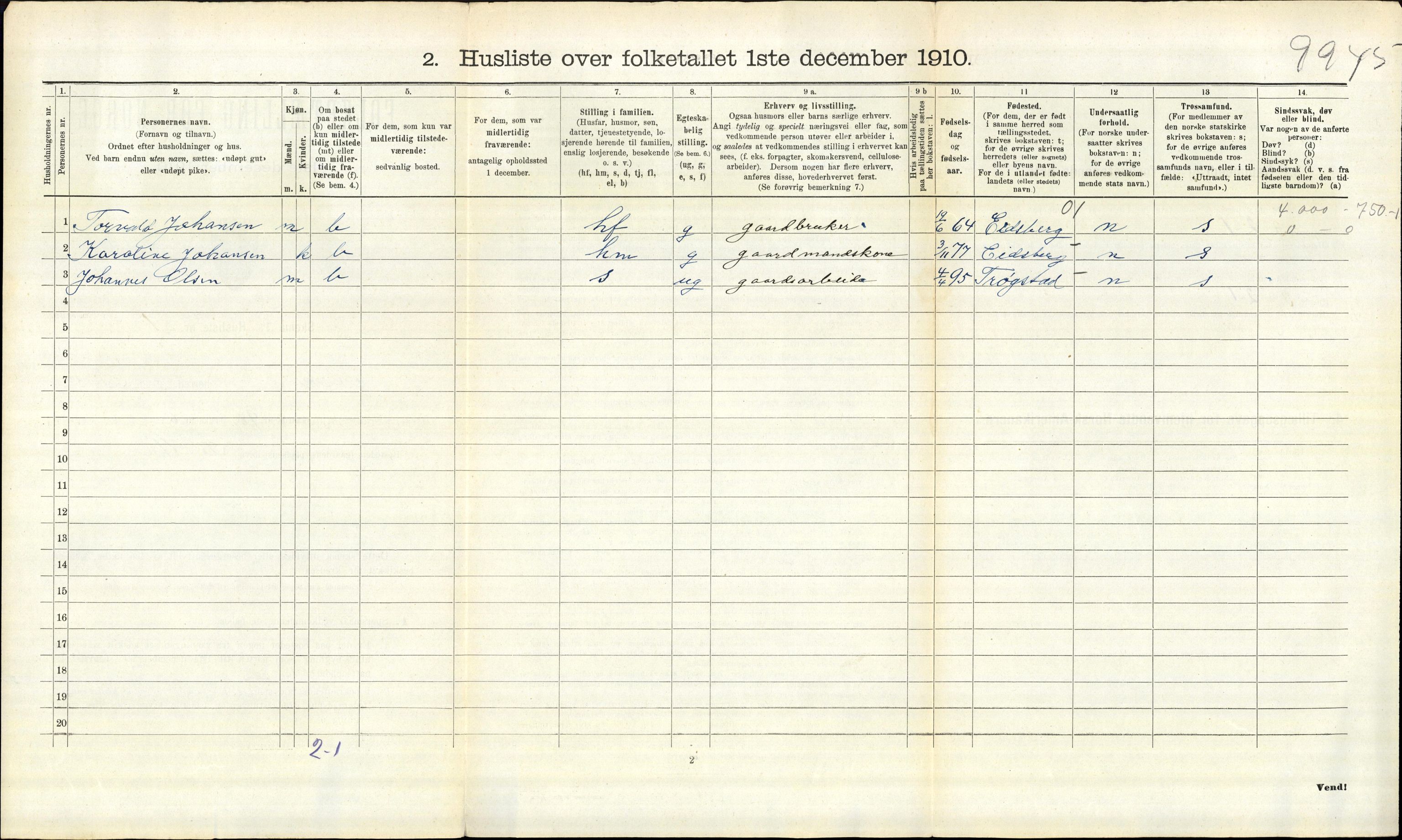 RA, 1910 census for Askim, 1910, p. 968