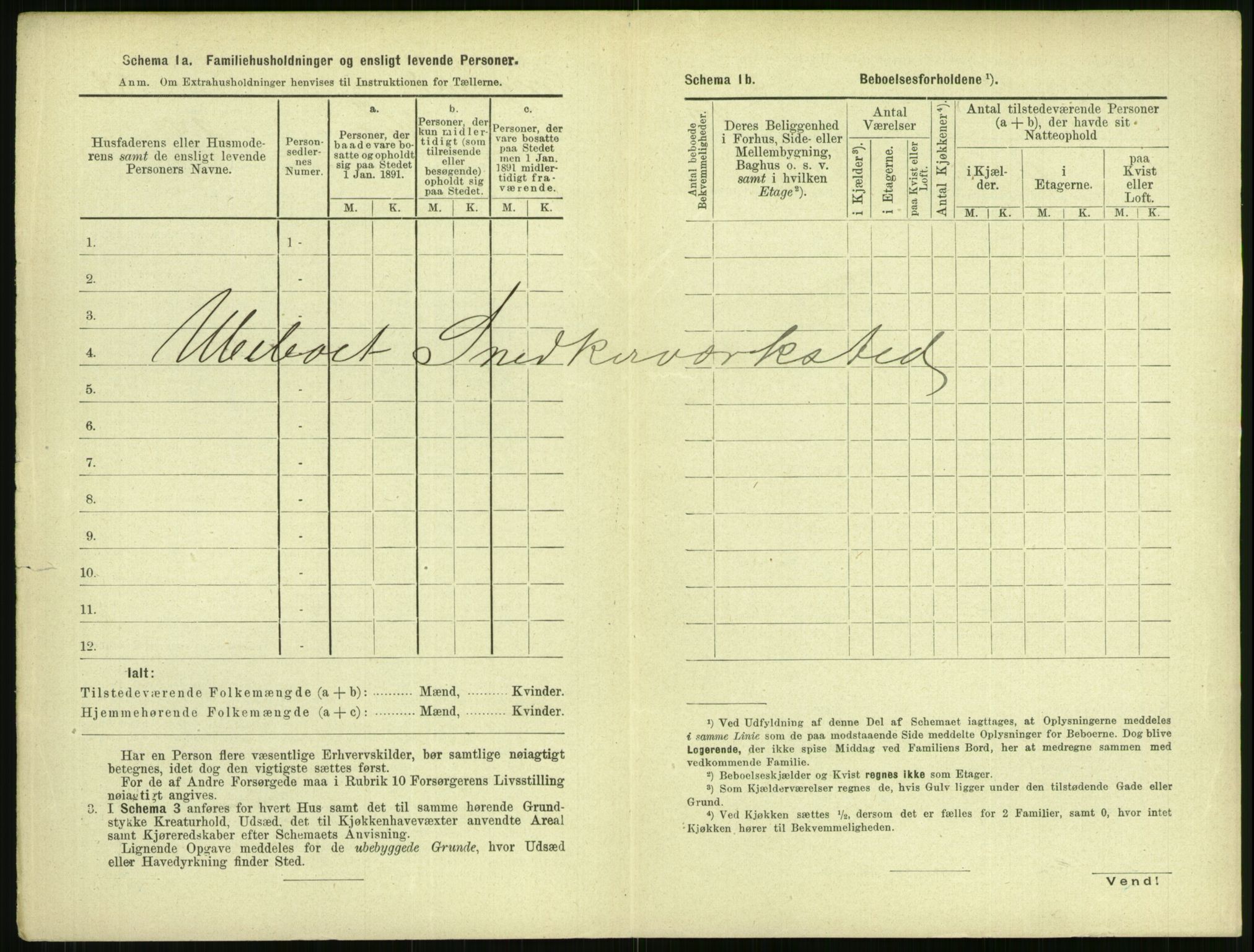 RA, 1891 census for 0805 Porsgrunn, 1891, p. 478