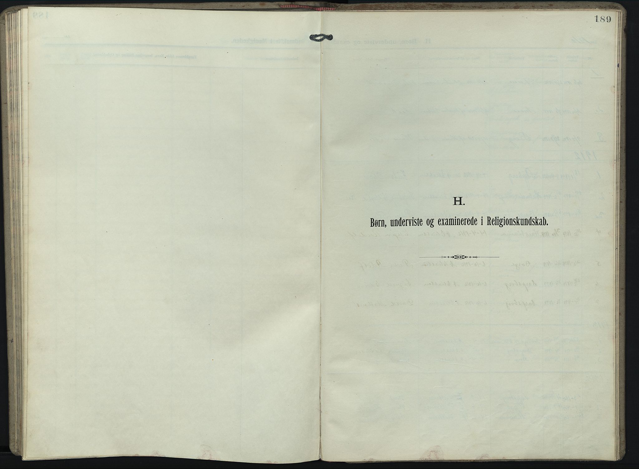 Den Evangeliske Brødremenighed i Sarpsborg, AV/SAO-PAO-0257/F/L0001: Dissenter register no. 1, 1909-1917, p. 189