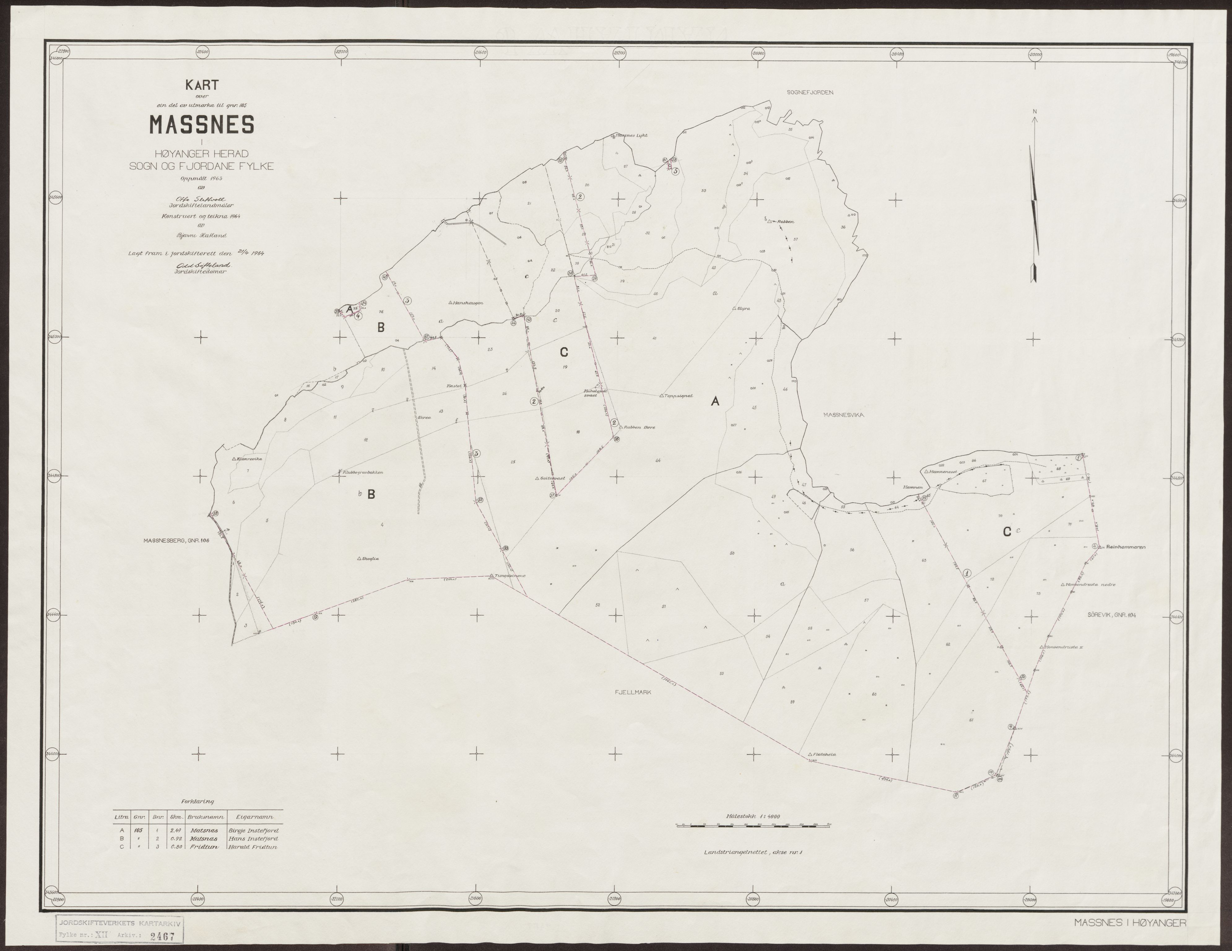 Jordskifteverkets kartarkiv, AV/RA-S-3929/T, 1859-1988, p. 3022