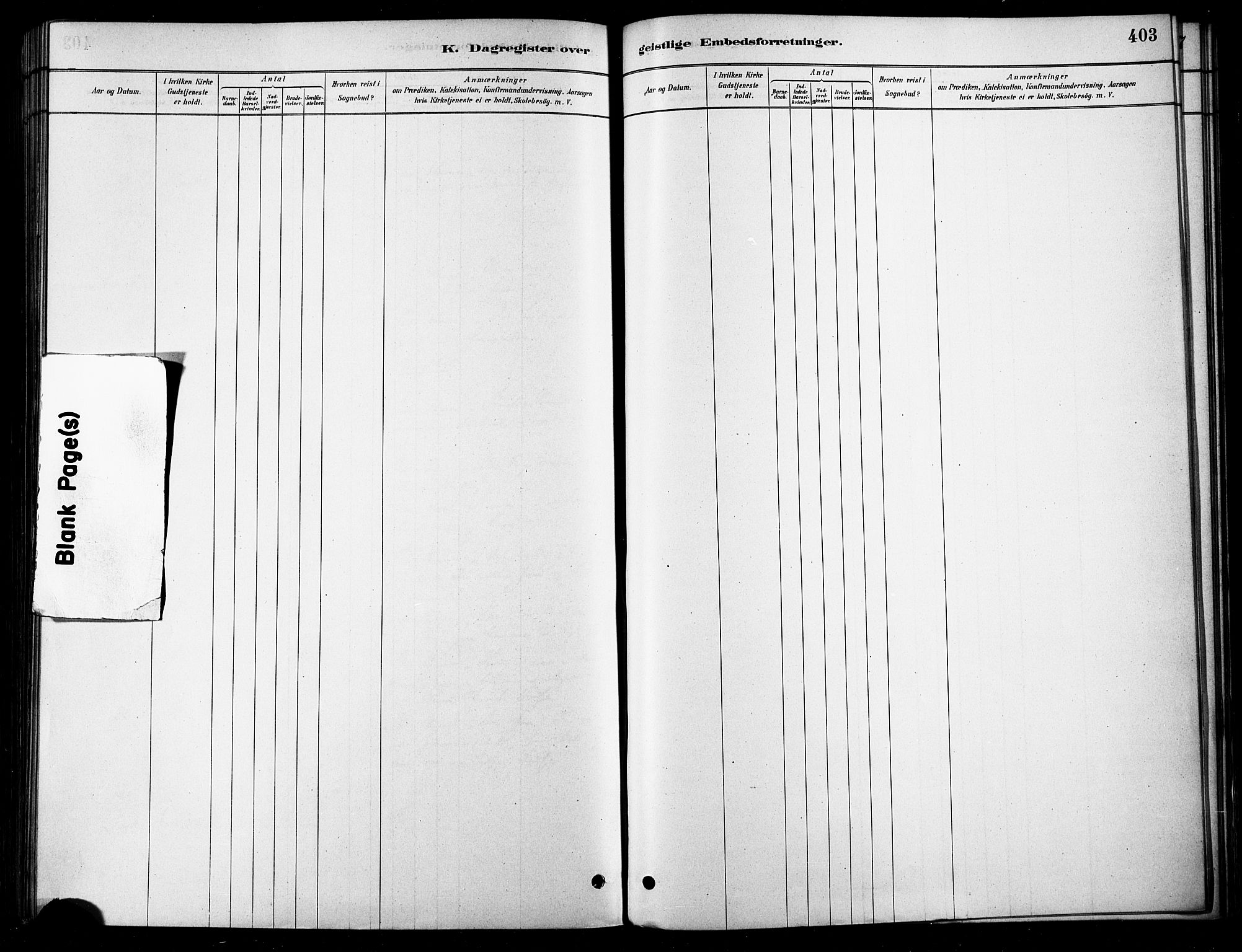 Karlsøy sokneprestembete, SATØ/S-1299/H/Ha/Haa/L0006kirke: Parish register (official) no. 6, 1879-1890, p. 403