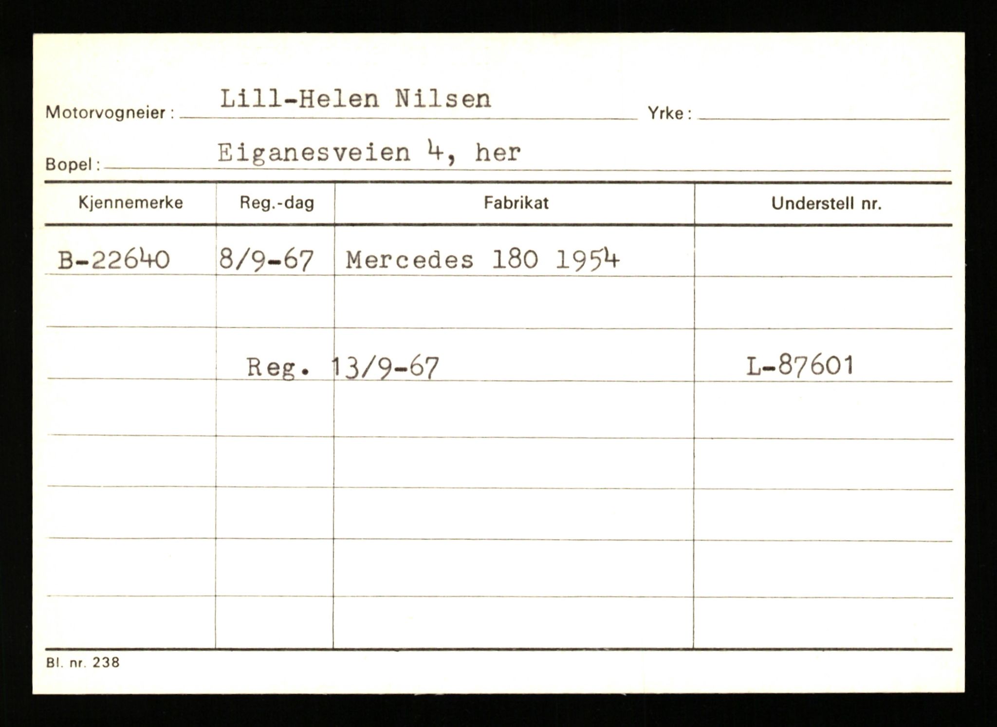 Stavanger trafikkstasjon, AV/SAST-A-101942/0/G/L0004: Registreringsnummer: 15497 - 22957, 1930-1971, p. 3067