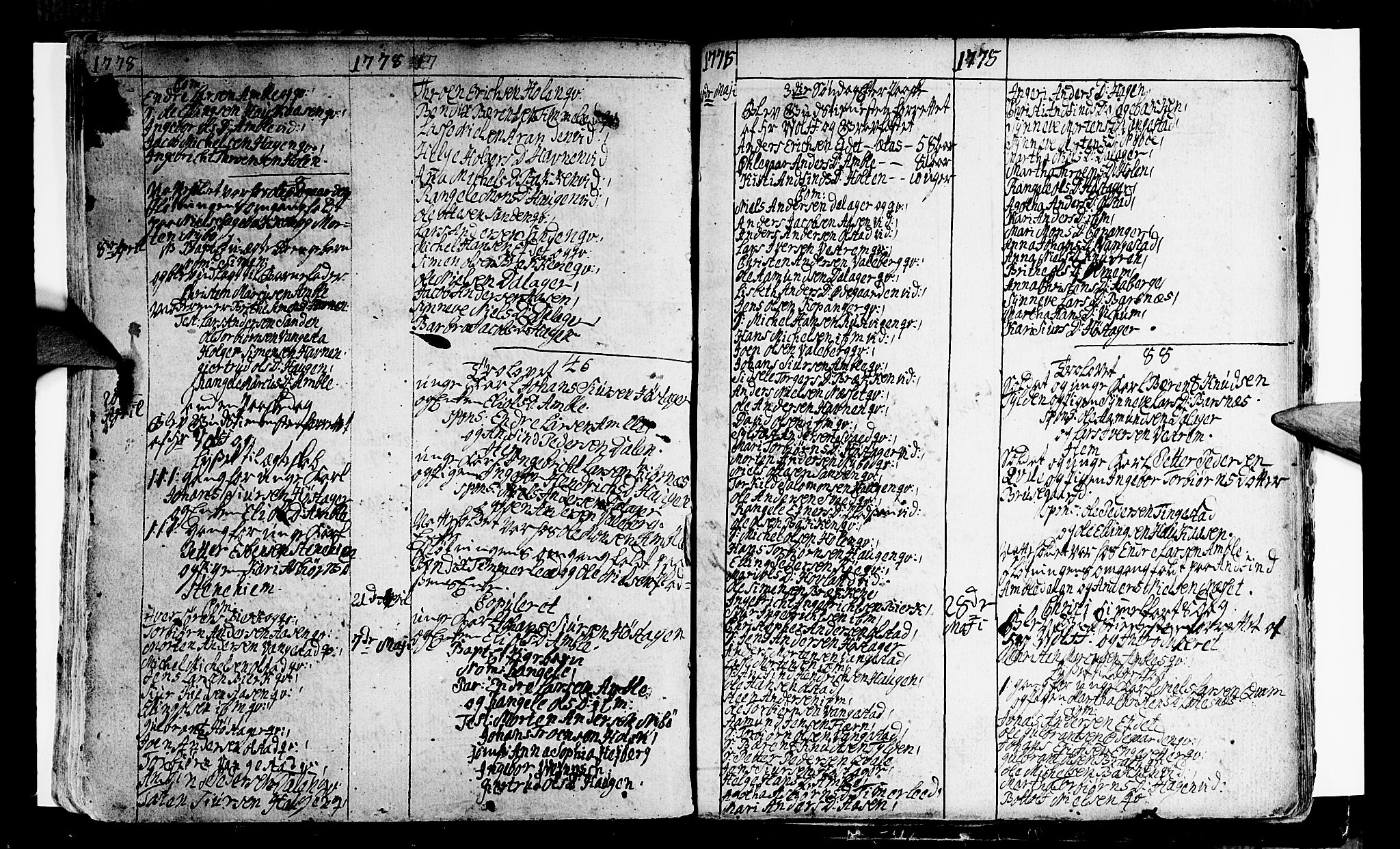 Sogndal sokneprestembete, AV/SAB-A-81301/H/Haa/Haaa/L0004: Parish register (official) no. A 4, 1747-1782