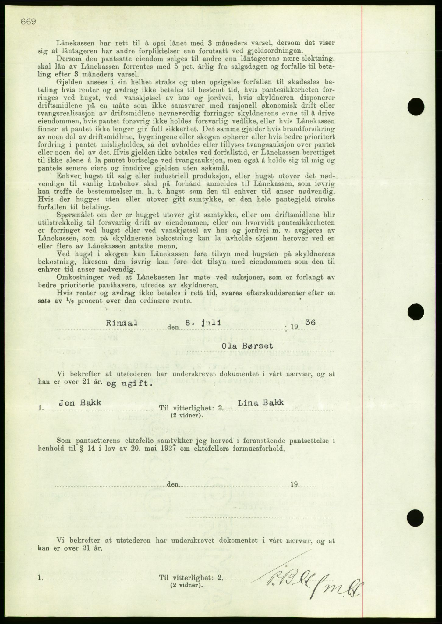 Nordmøre sorenskriveri, AV/SAT-A-4132/1/2/2Ca/L0090: Mortgage book no. B80, 1936-1937, Diary no: : 2934/1936