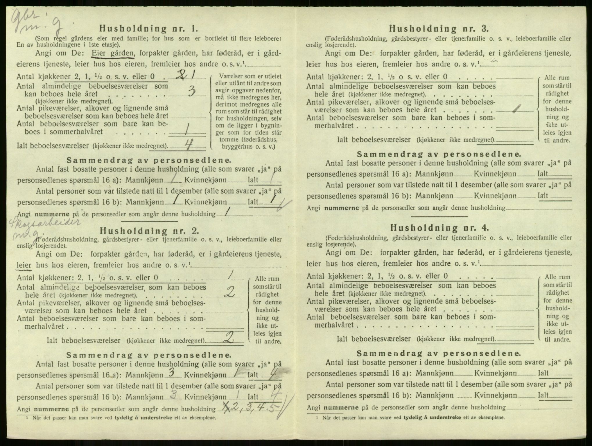 SAKO, 1920 census for Andebu, 1920, p. 1048
