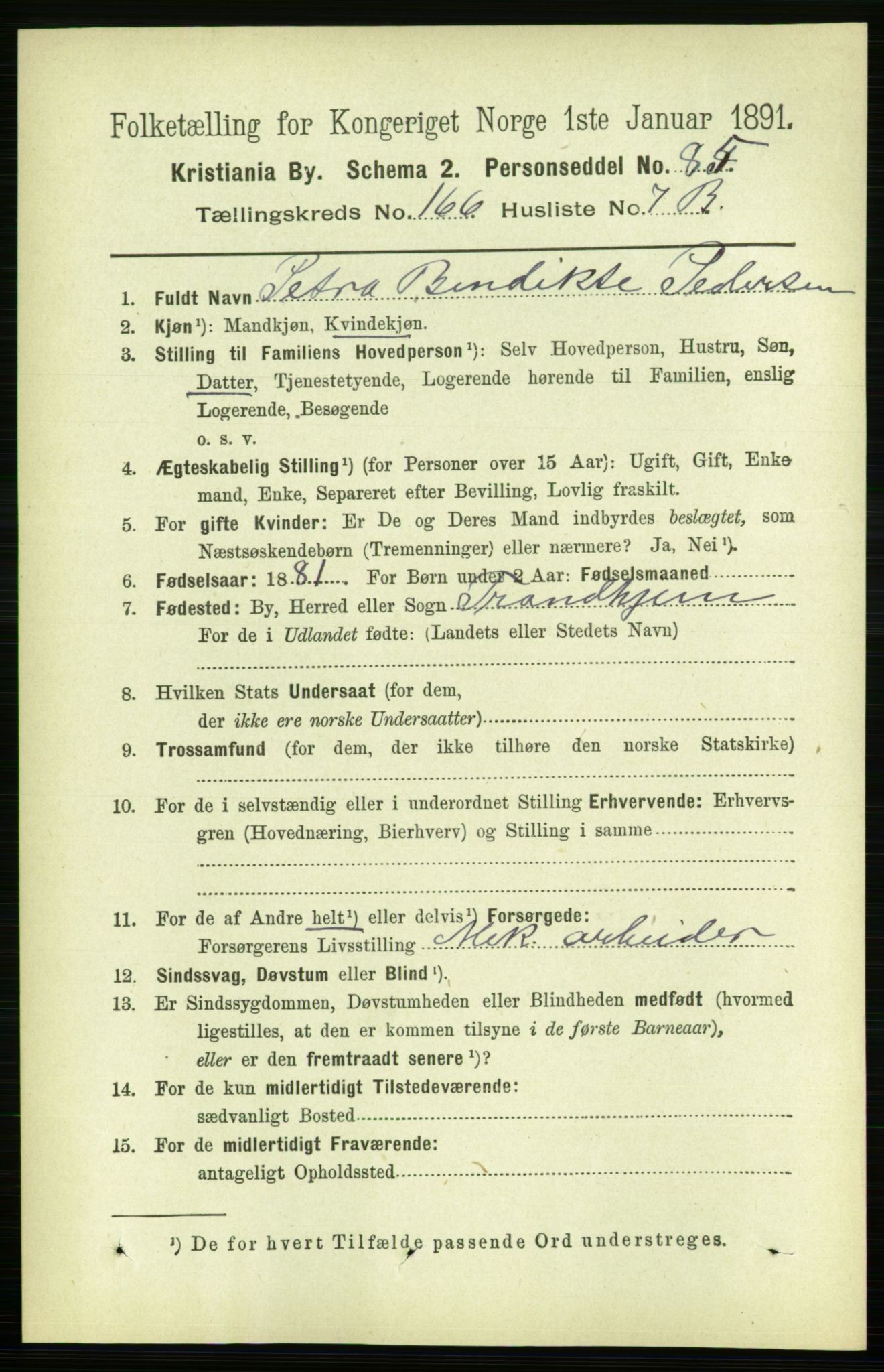 RA, 1891 census for 0301 Kristiania, 1891, p. 96803