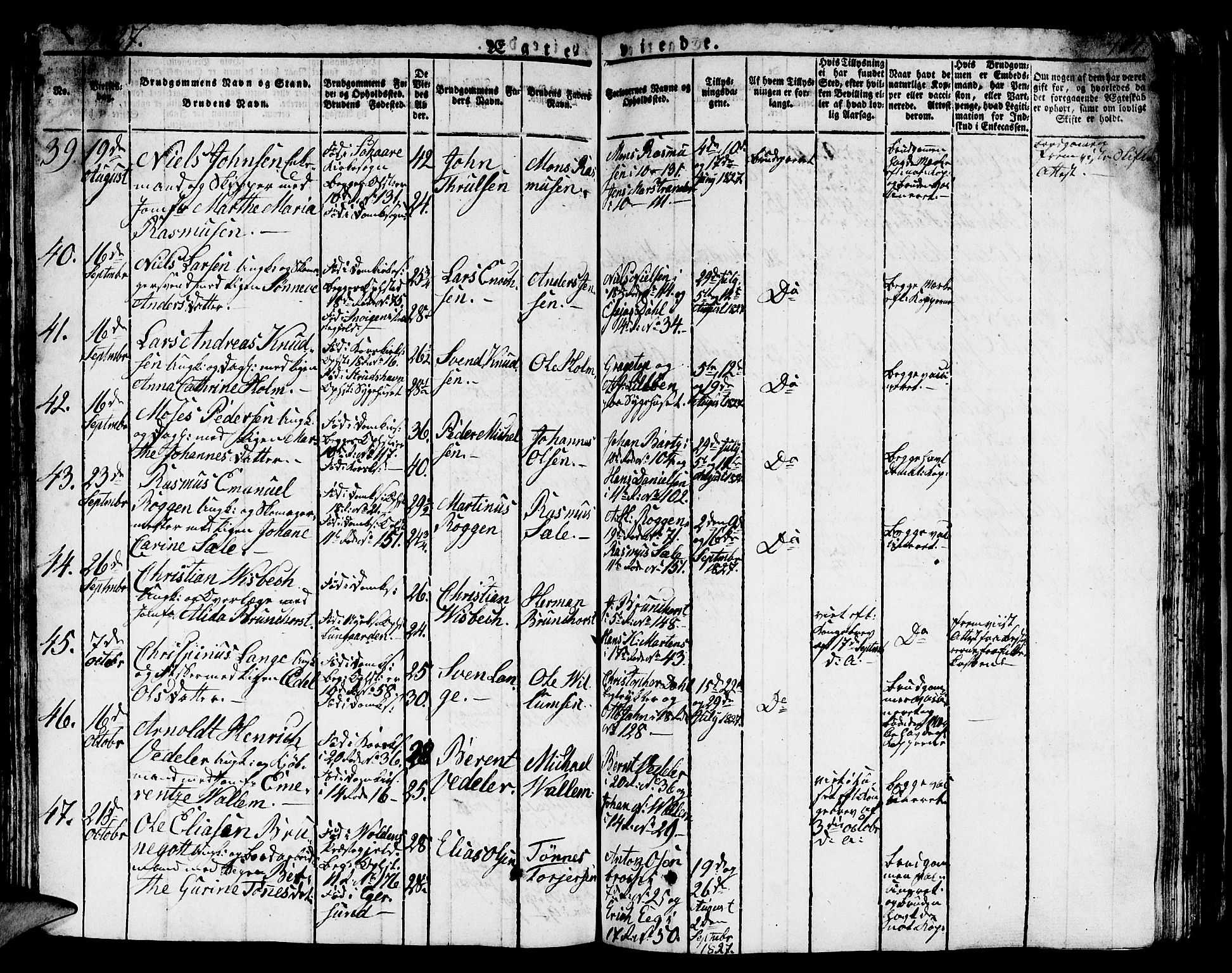 Domkirken sokneprestembete, AV/SAB-A-74801/H/Hab/L0002: Parish register (copy) no. A 2, 1821-1839, p. 416