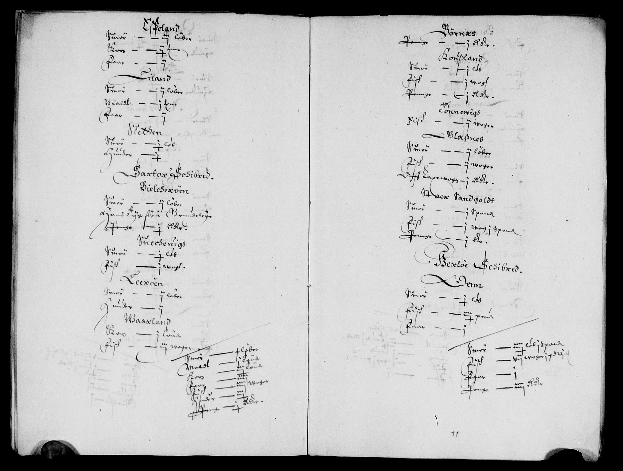 Rentekammeret inntil 1814, Reviderte regnskaper, Lensregnskaper, AV/RA-EA-5023/R/Rb/Rbv/L0001: Utstein kloster og Allehelgen kirke gods, Lyse kloster len, Munkeliv kloster og St. Hans kirke gods, Apostelgodset og Giske len, 1591-1657