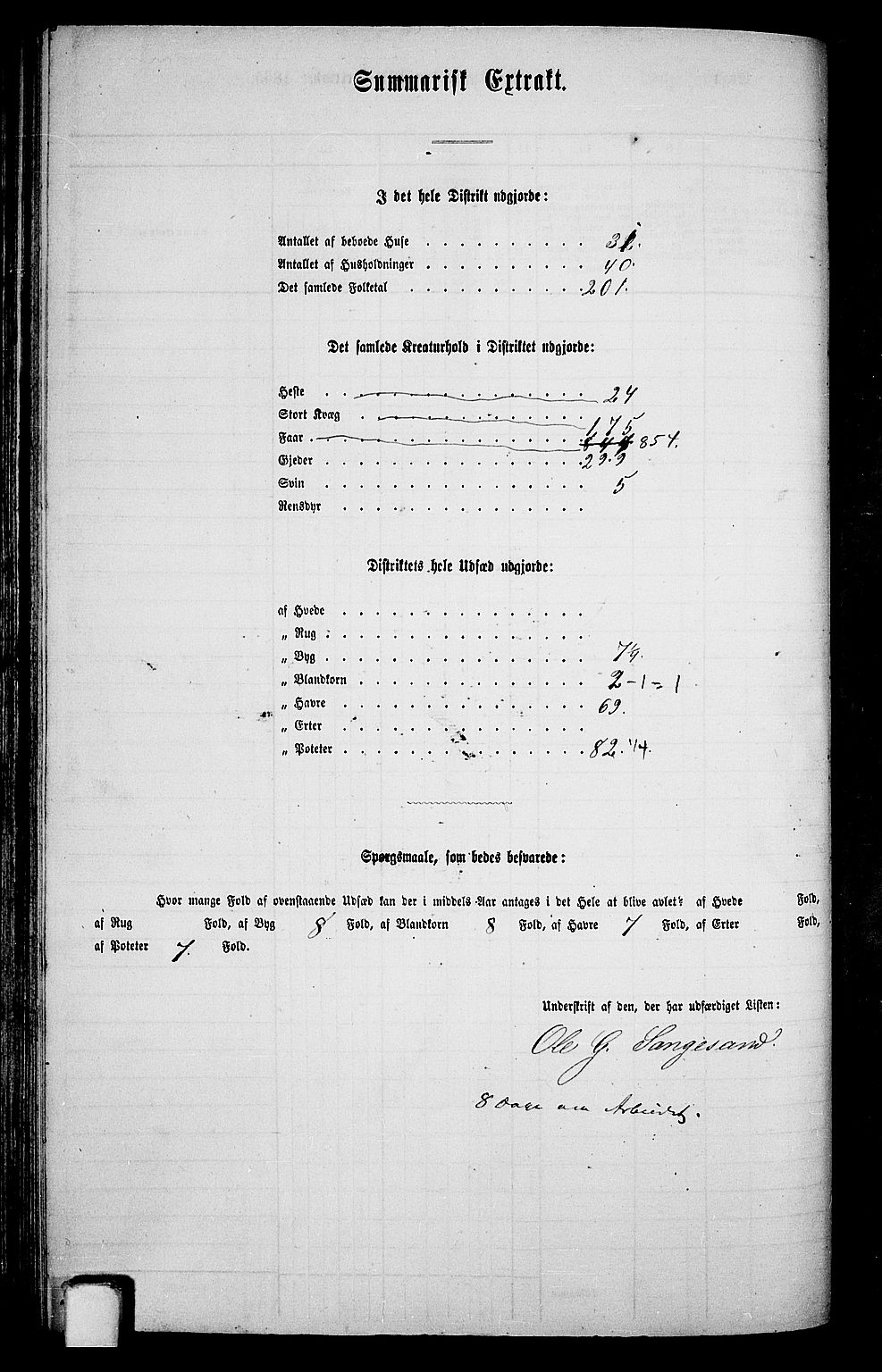 RA, 1865 census for Høgsfjord, 1865, p. 67