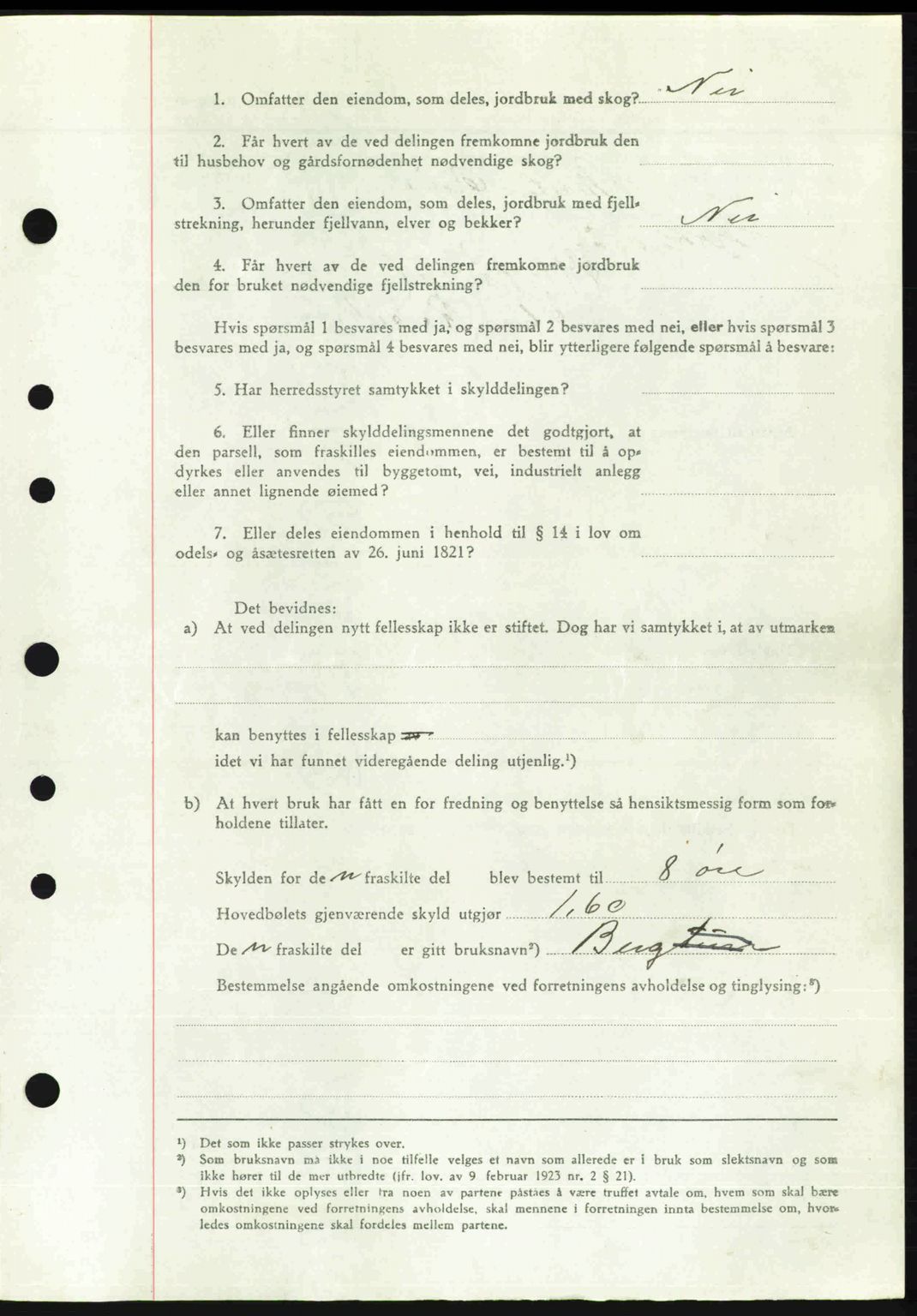 Romsdal sorenskriveri, SAT/A-4149/1/2/2C: Mortgage book no. A19, 1946-1946, Diary no: : 869/1946