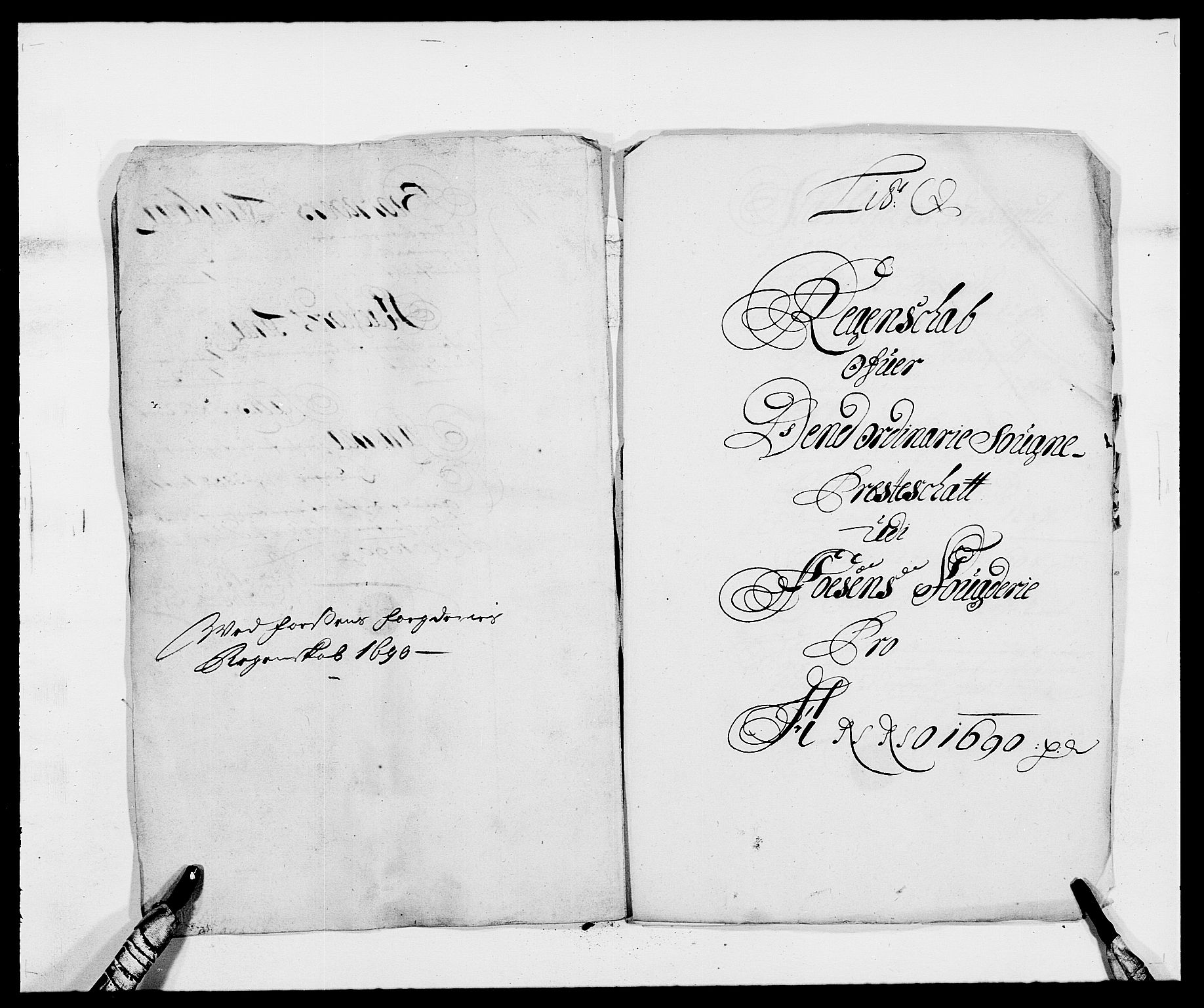 Rentekammeret inntil 1814, Reviderte regnskaper, Fogderegnskap, RA/EA-4092/R57/L3848: Fogderegnskap Fosen, 1690-1691, p. 187