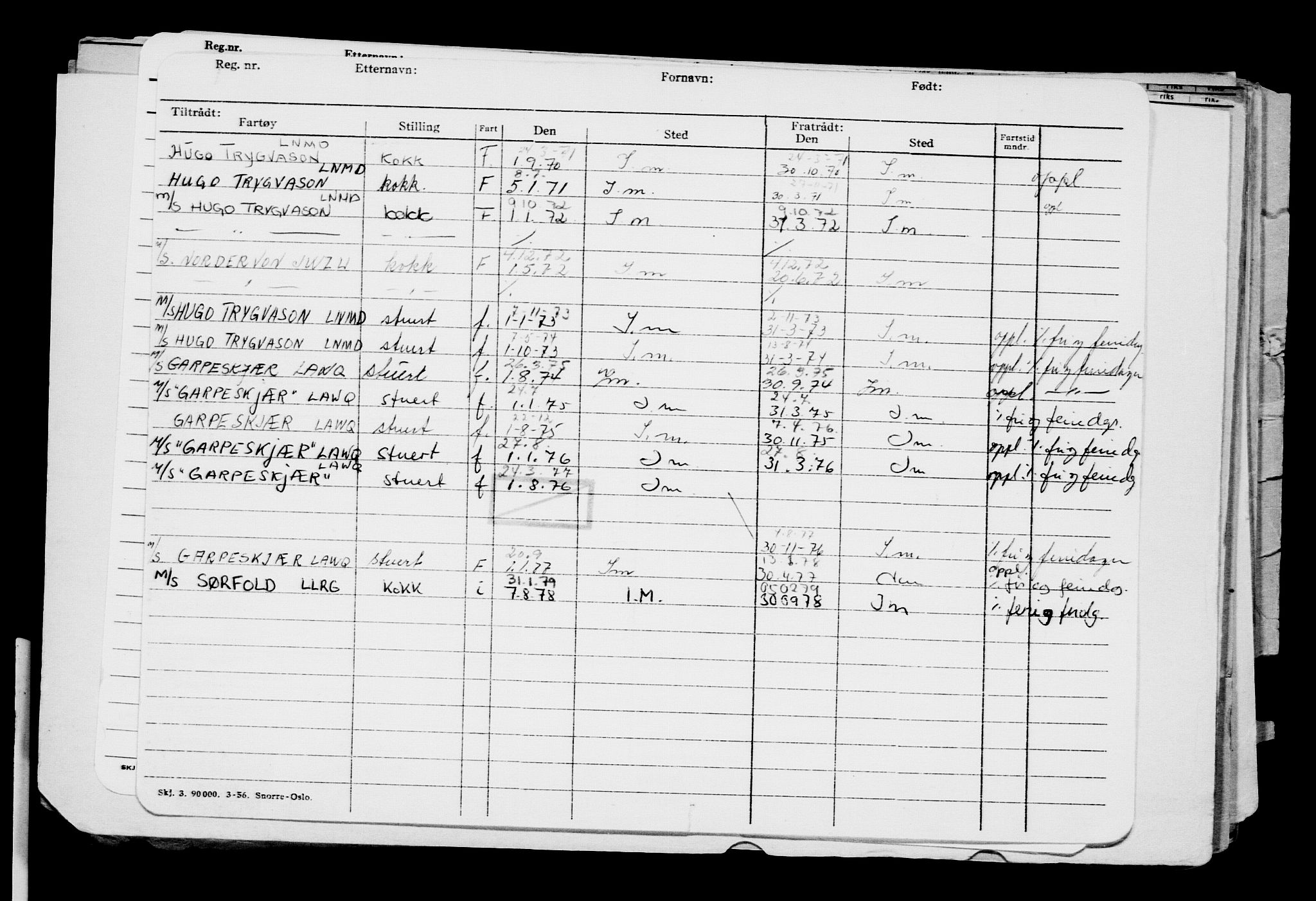 Direktoratet for sjømenn, AV/RA-S-3545/G/Gb/L0112: Hovedkort, 1913, p. 791