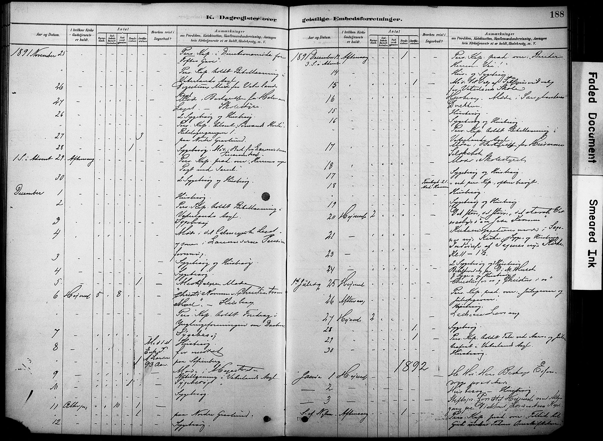 Oslo domkirke Kirkebøker, AV/SAO-A-10752/F/Fa/L0038: Parish register (official) no. 38, 1878-1921, p. 188