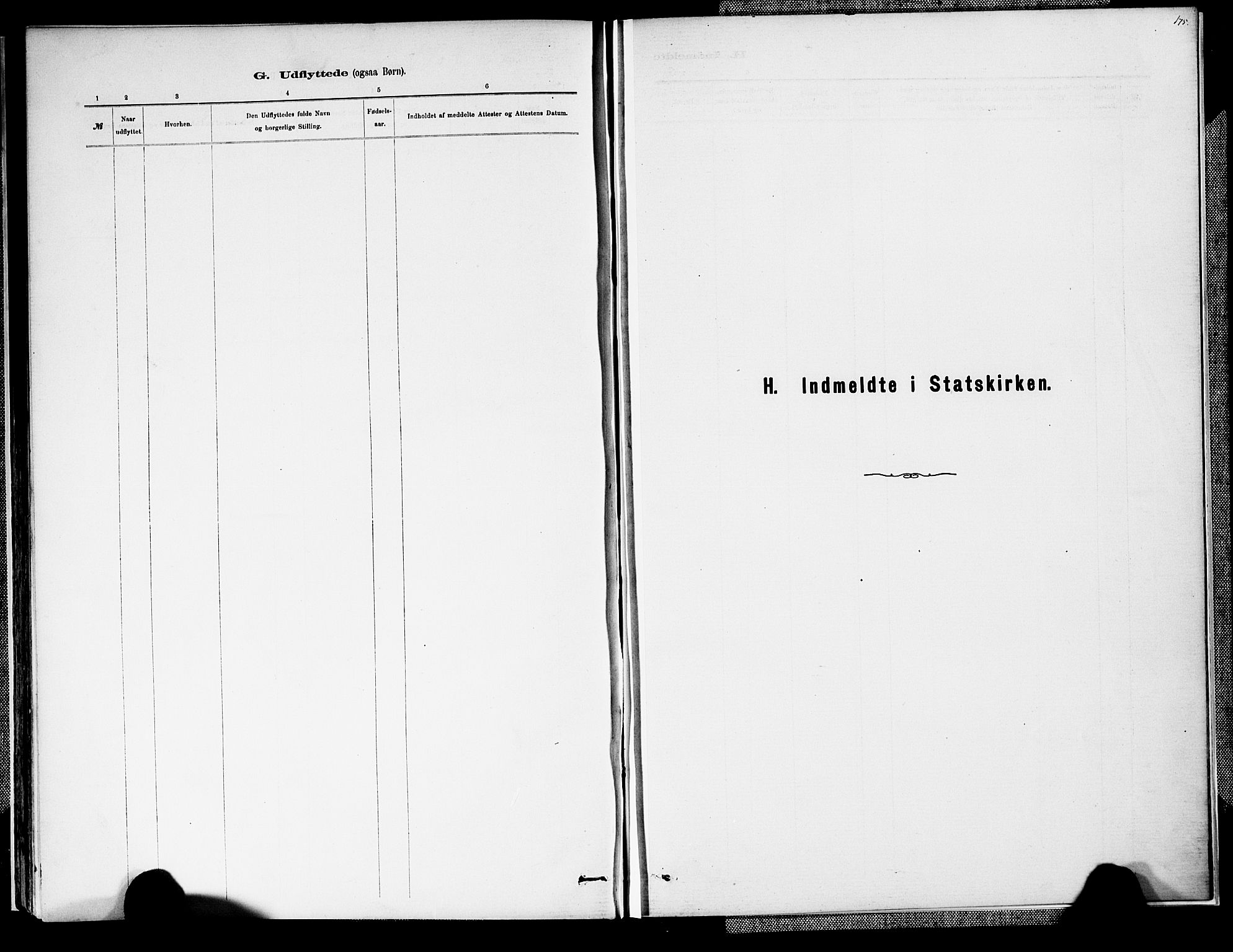 Valle sokneprestkontor, SAK/1111-0044/F/Fa/Fab/L0001: Parish register (official) no. A 1, 1882-1910, p. 175