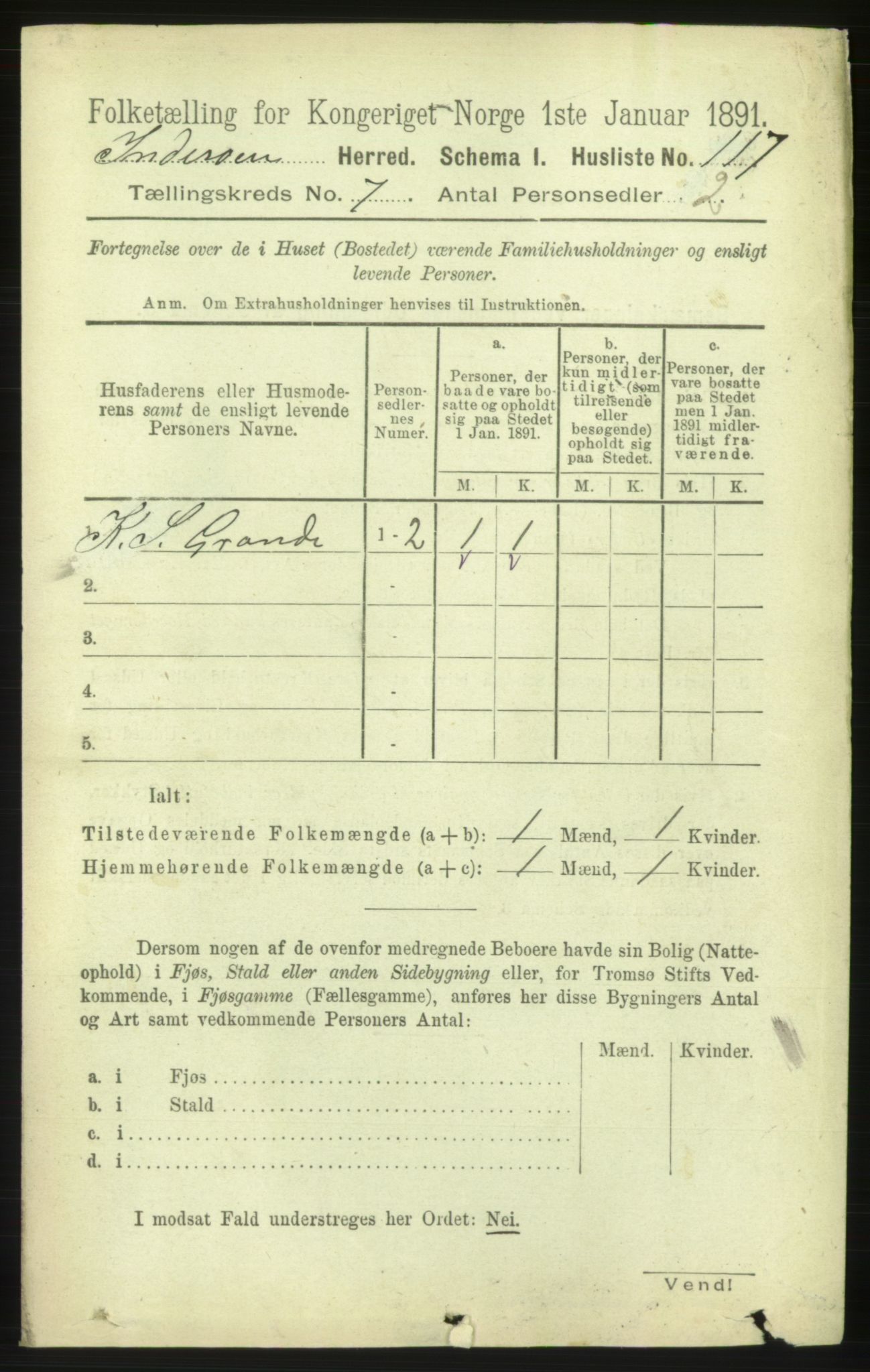 RA, 1891 census for 1729 Inderøy, 1891, p. 3846