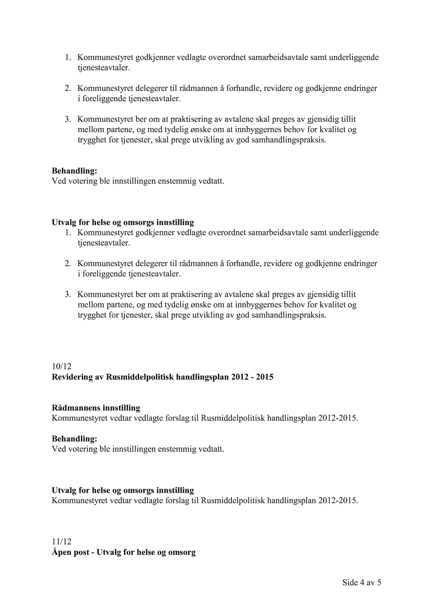 Klæbu Kommune, TRKO/KK/05-UOm/L003: Utvalg for omsorg - Møtedokumenter, 2012, p. 122