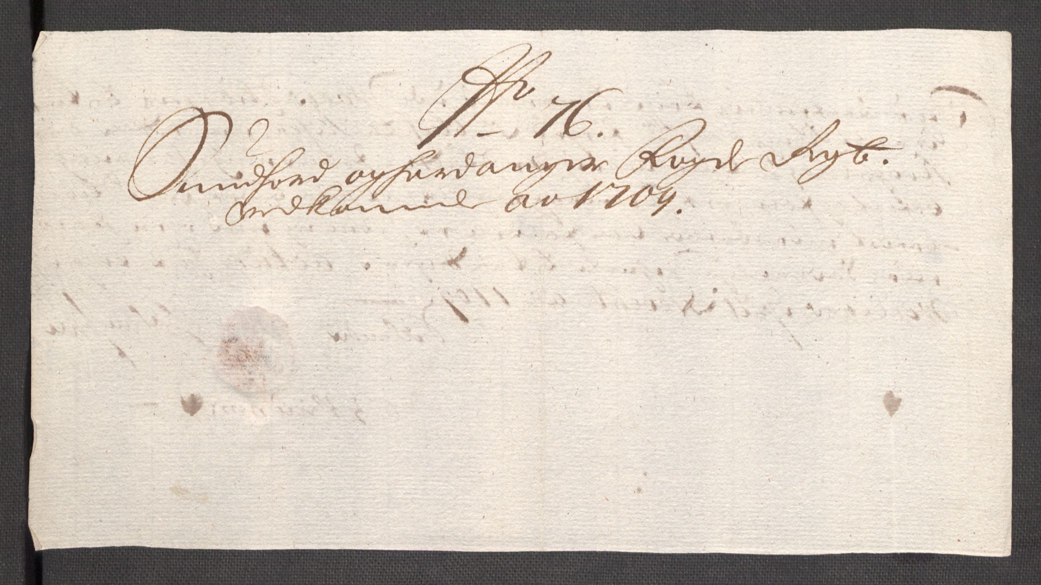 Rentekammeret inntil 1814, Reviderte regnskaper, Fogderegnskap, AV/RA-EA-4092/R48/L2986: Fogderegnskap Sunnhordland og Hardanger, 1709-1710, p. 312