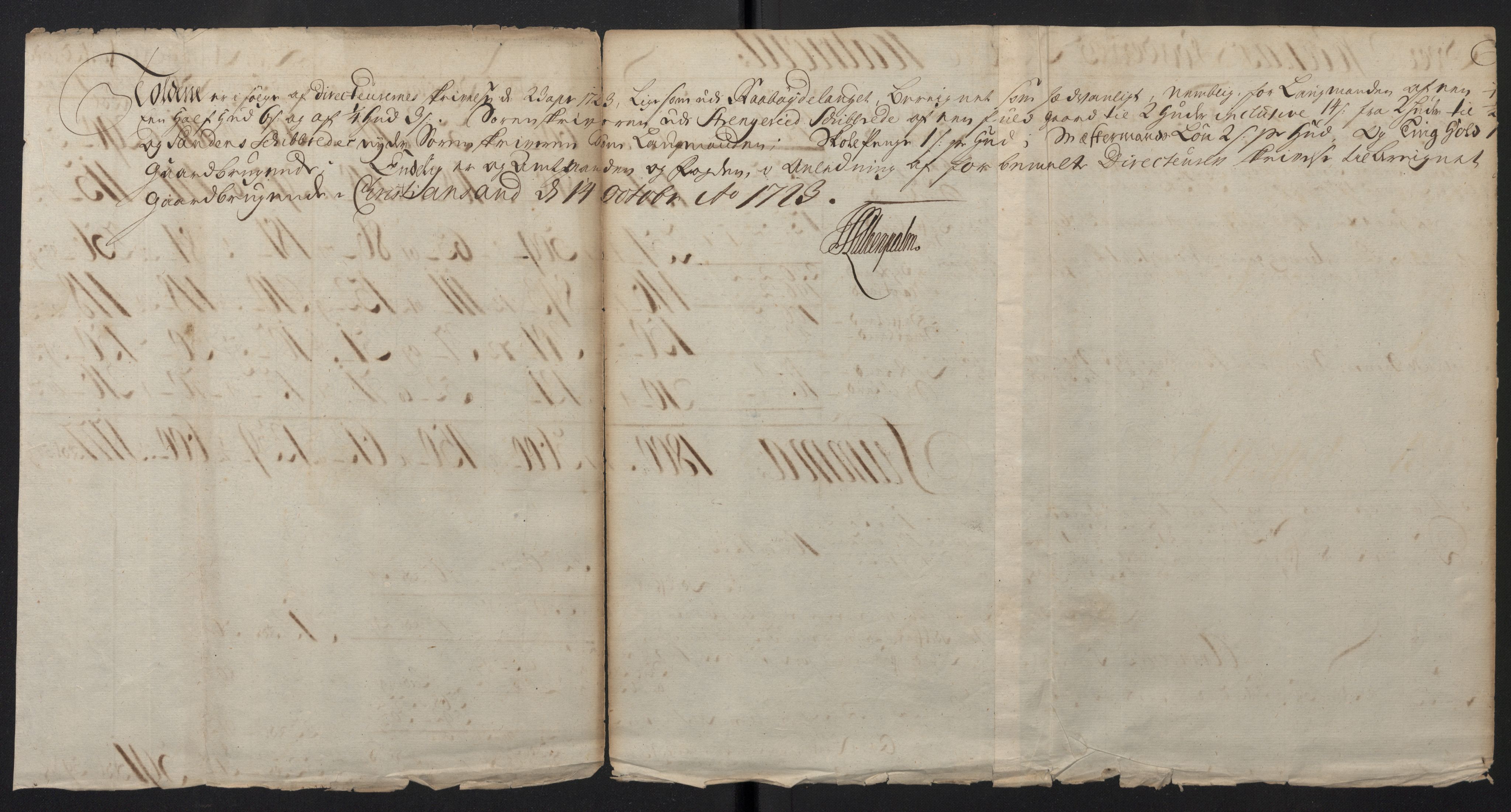 Rentekammeret inntil 1814, Realistisk ordnet avdeling, AV/RA-EA-4070/N/Nb/Nbf/L0123: Nedenes matrikkelprotokoll, 1723, p. 152