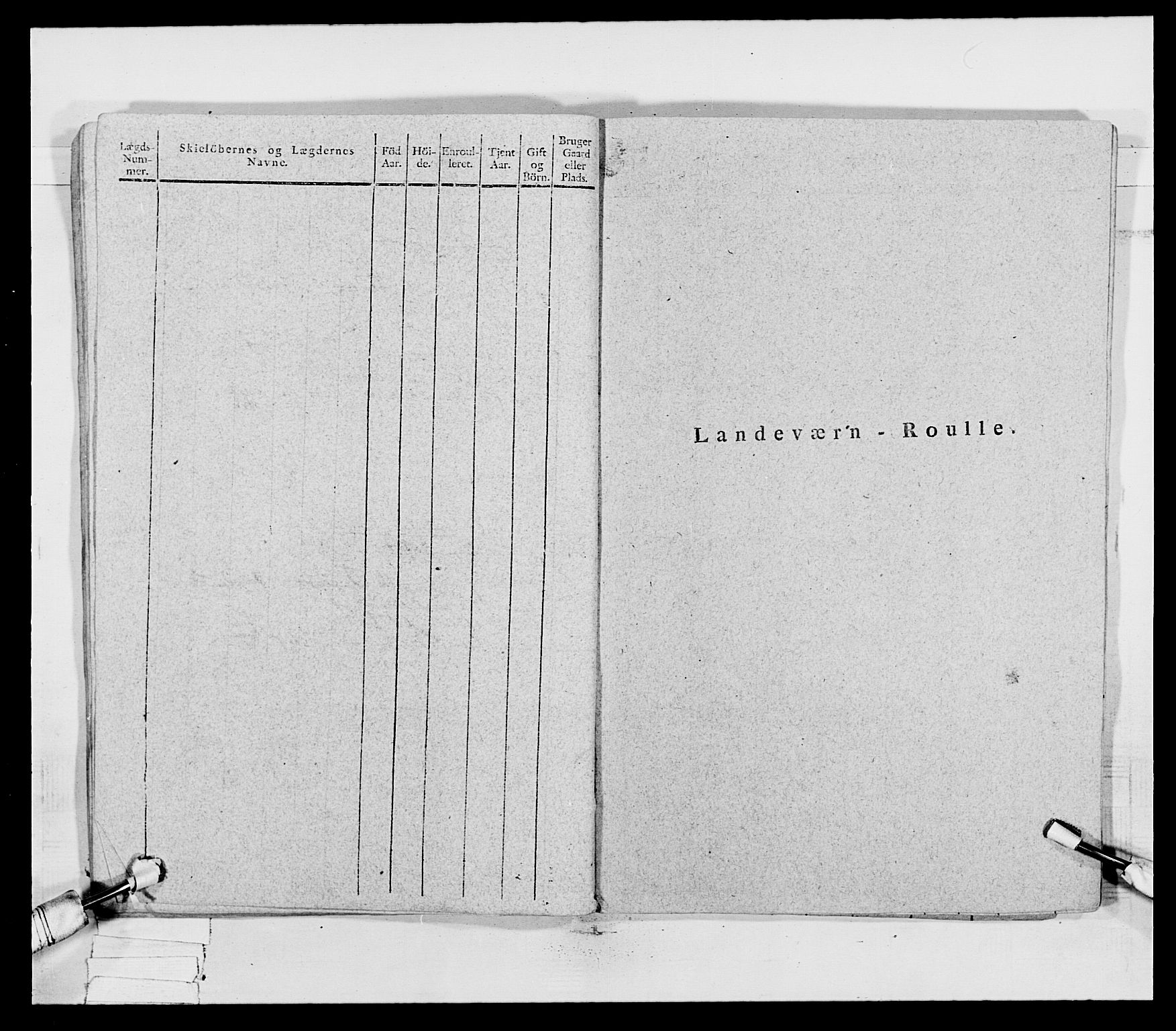 Generalitets- og kommissariatskollegiet, Det kongelige norske kommissariatskollegium, AV/RA-EA-5420/E/Eh/L0027: Skiløperkompaniene, 1812-1832, p. 35