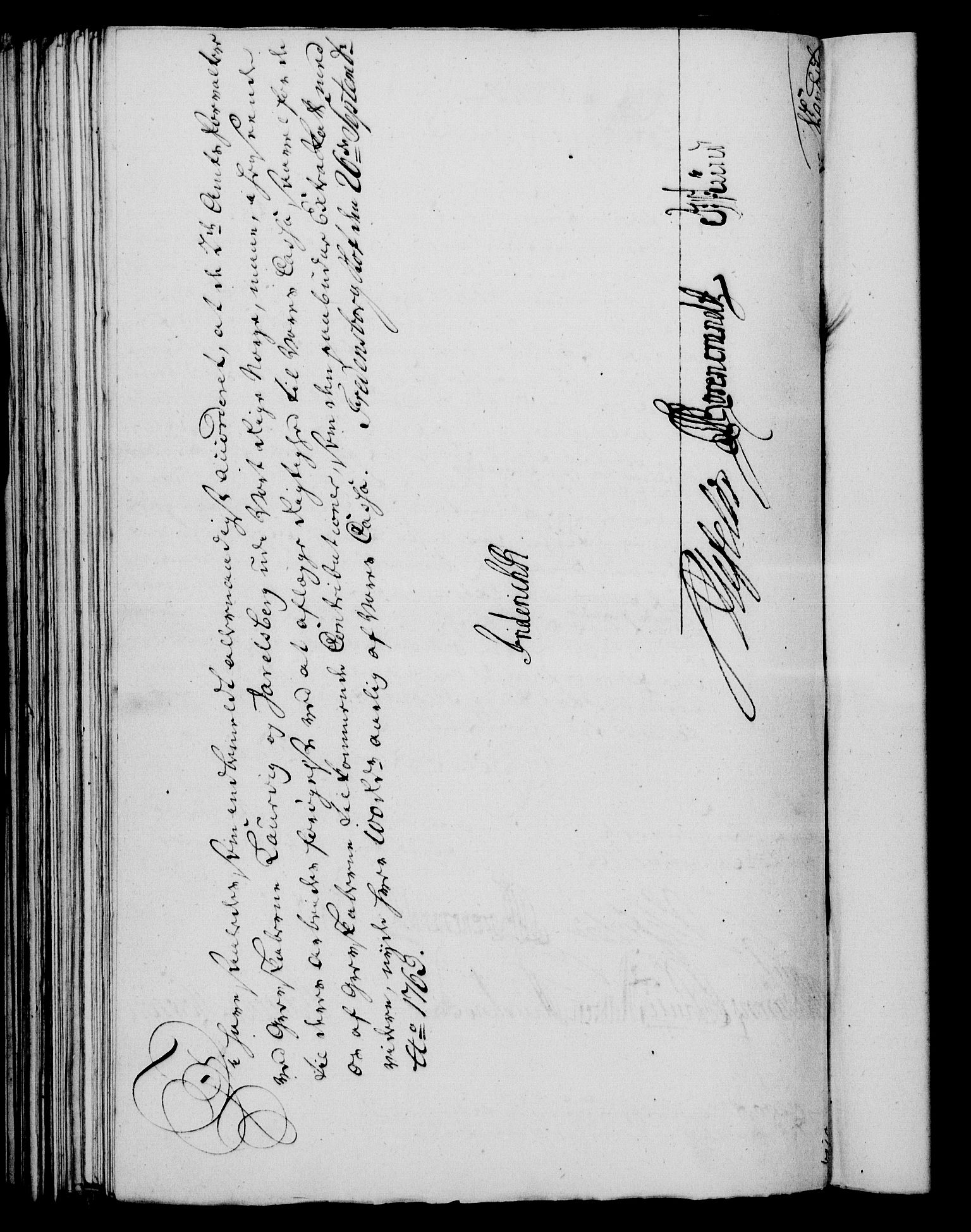 Rentekammeret, Kammerkanselliet, RA/EA-3111/G/Gf/Gfa/L0045: Norsk relasjons- og resolusjonsprotokoll (merket RK 52.45), 1763, p. 420