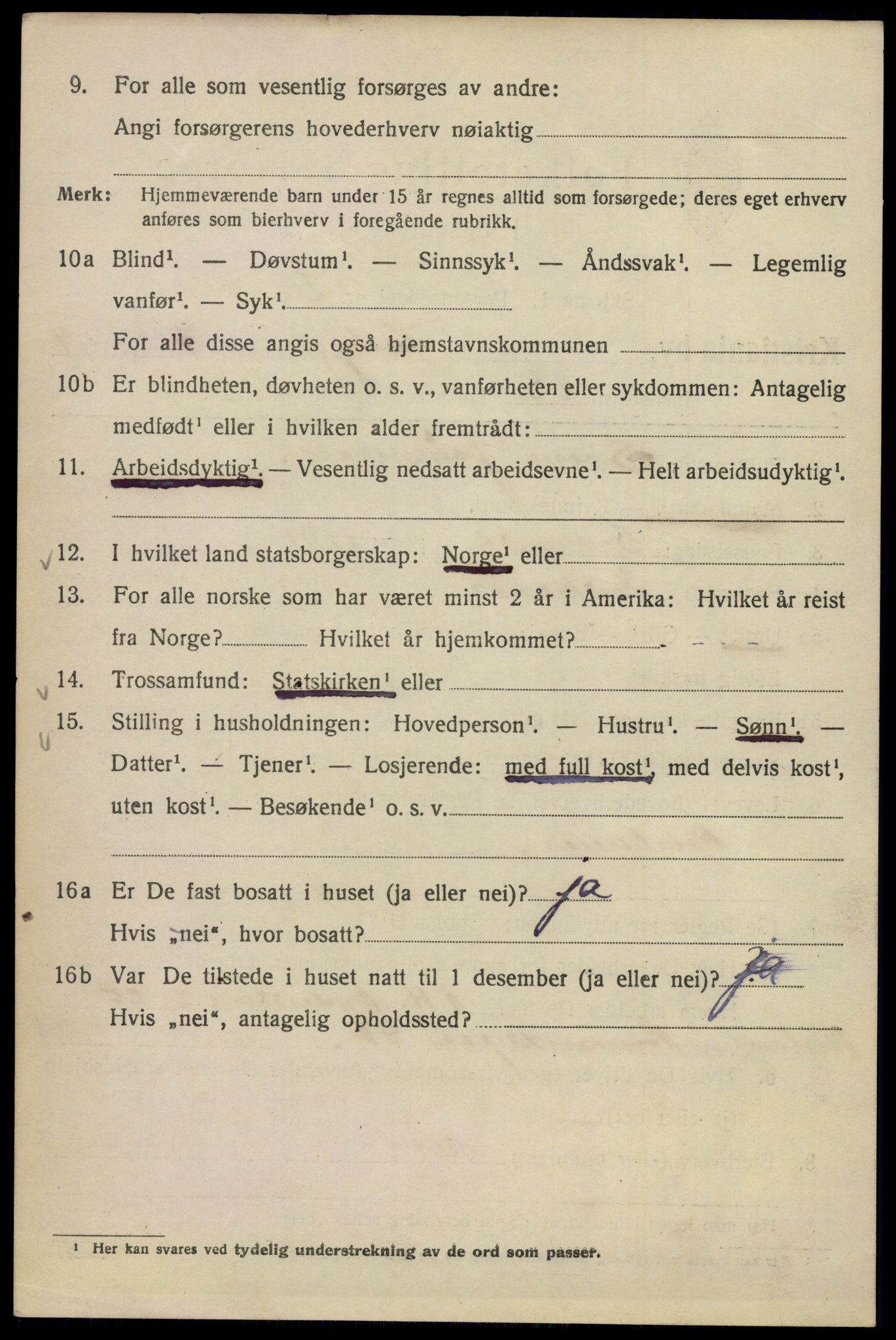 SAO, 1920 census for Kristiania, 1920, p. 631336