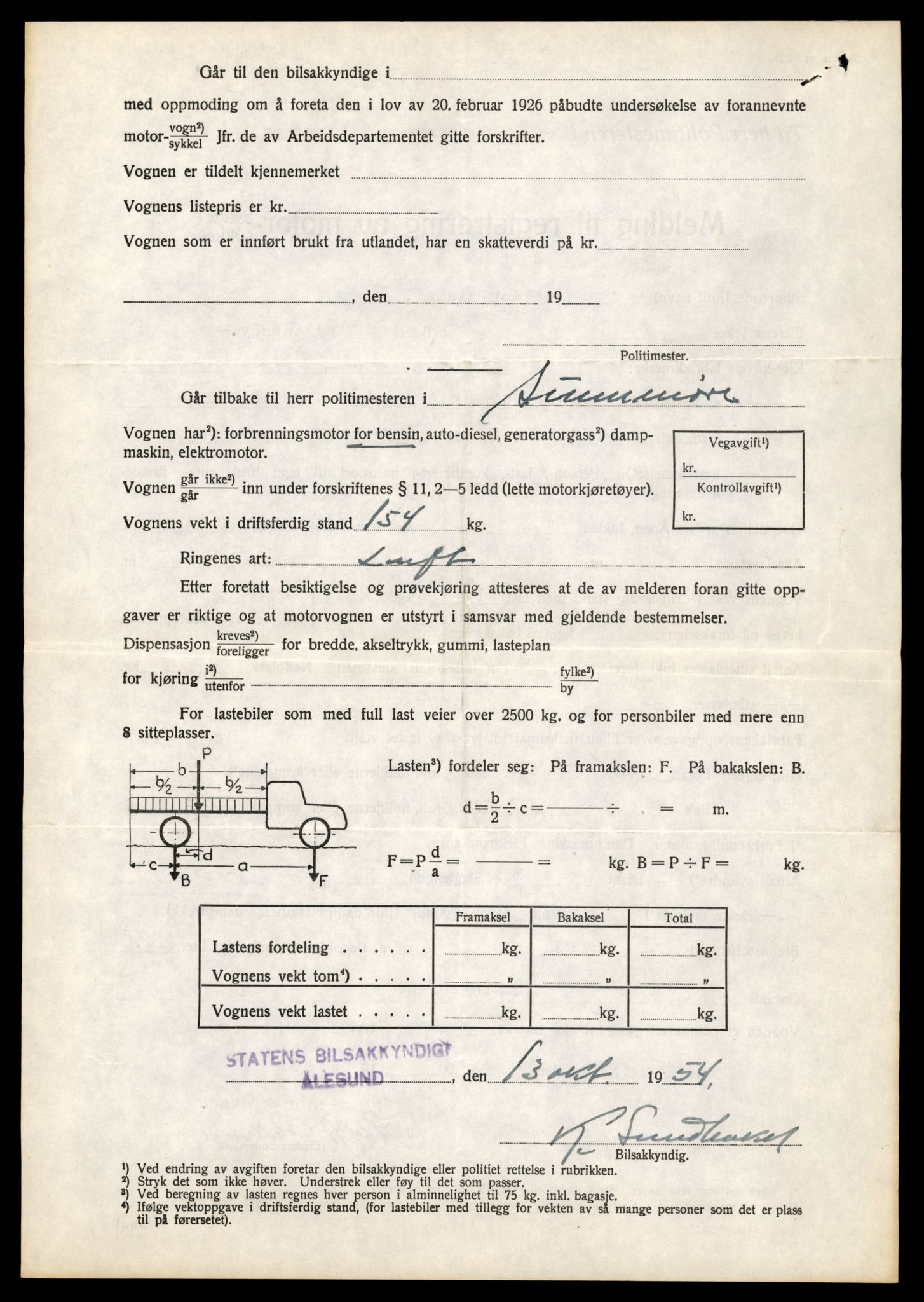 Møre og Romsdal vegkontor - Ålesund trafikkstasjon, AV/SAT-A-4099/F/Fe/L0039: Registreringskort for kjøretøy T 13361 - T 13530, 1927-1998, p. 960