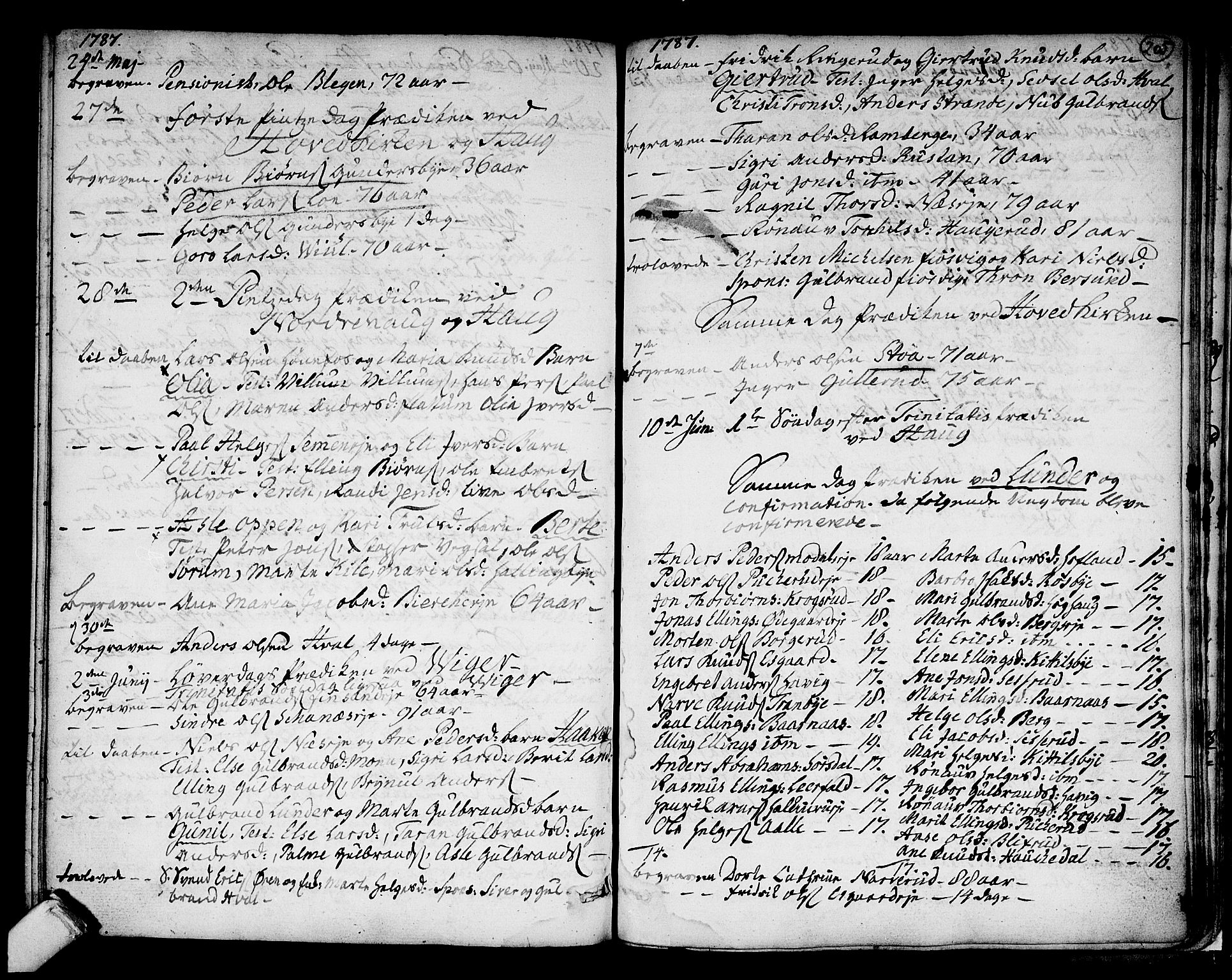 Norderhov kirkebøker, SAKO/A-237/F/Fa/L0005: Parish register (official) no. 5, 1775-1789, p. 205