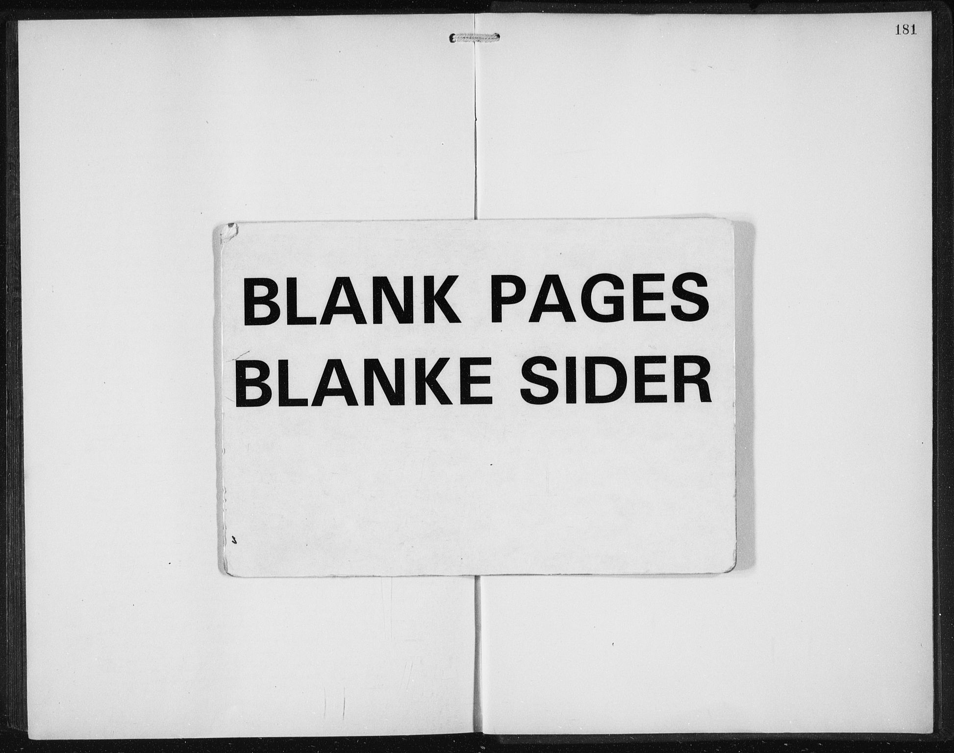 Den norske sjømannsmisjon i utlandet/New York, SAB/SAB/PA-0110/H/Ha/L0007: Parish register (official) no. A 7, 1915-1923, p. 181