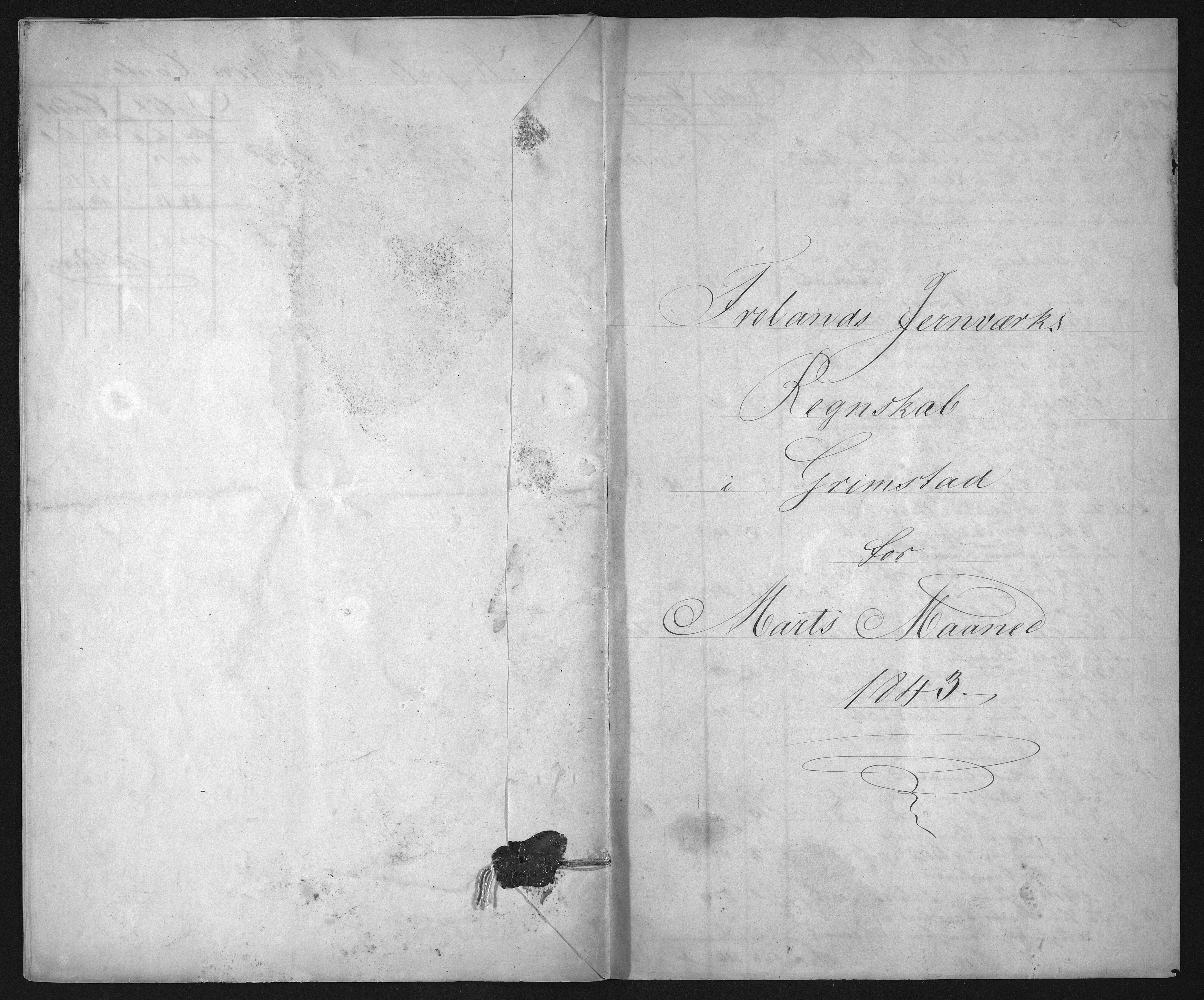 Froland Verk, AAKS/DA-1023/1/02/L0001: Dokumenter, 1786-1867