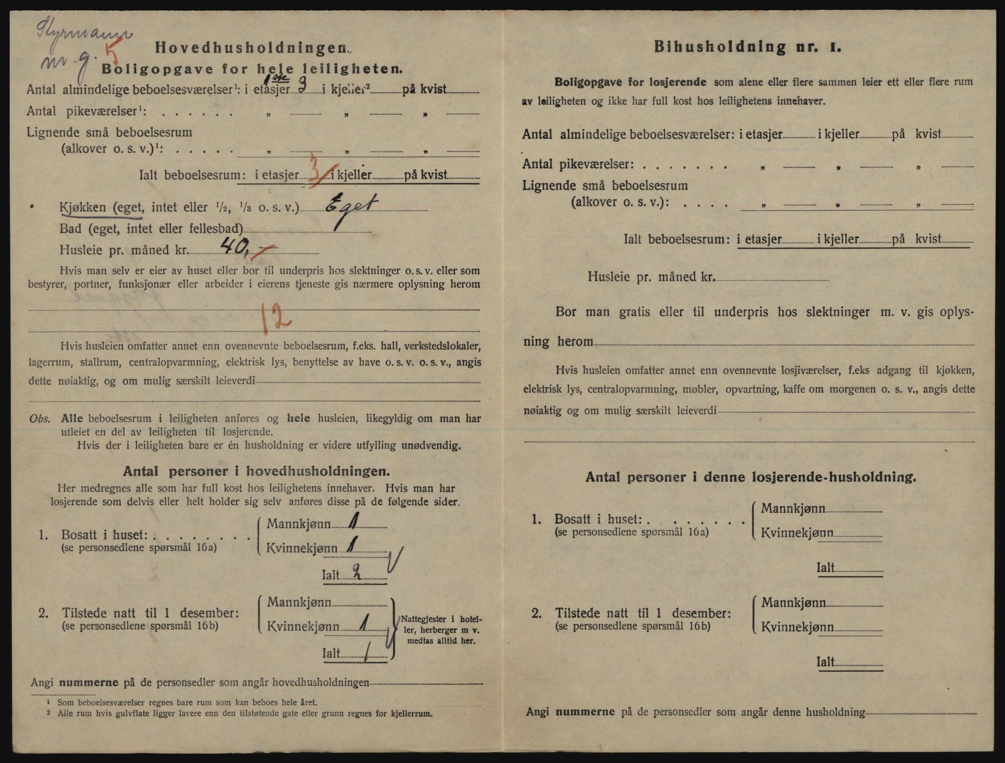 SATØ, 1920 census for Tromsø, 1920, p. 3600