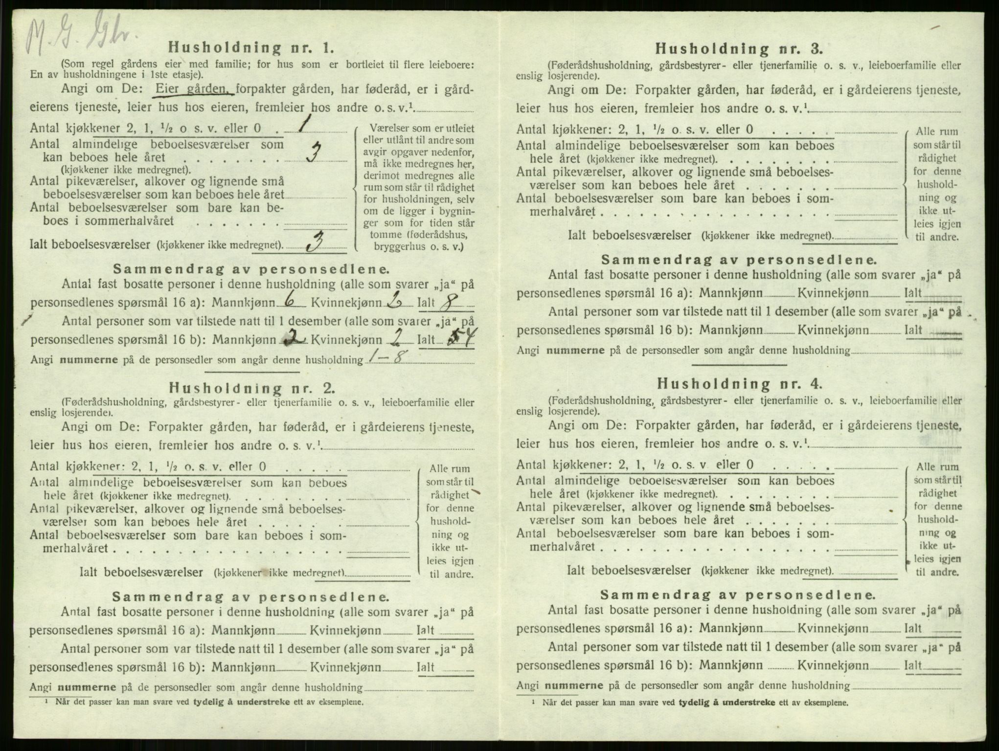 SAKO, 1920 census for Stokke, 1920, p. 796