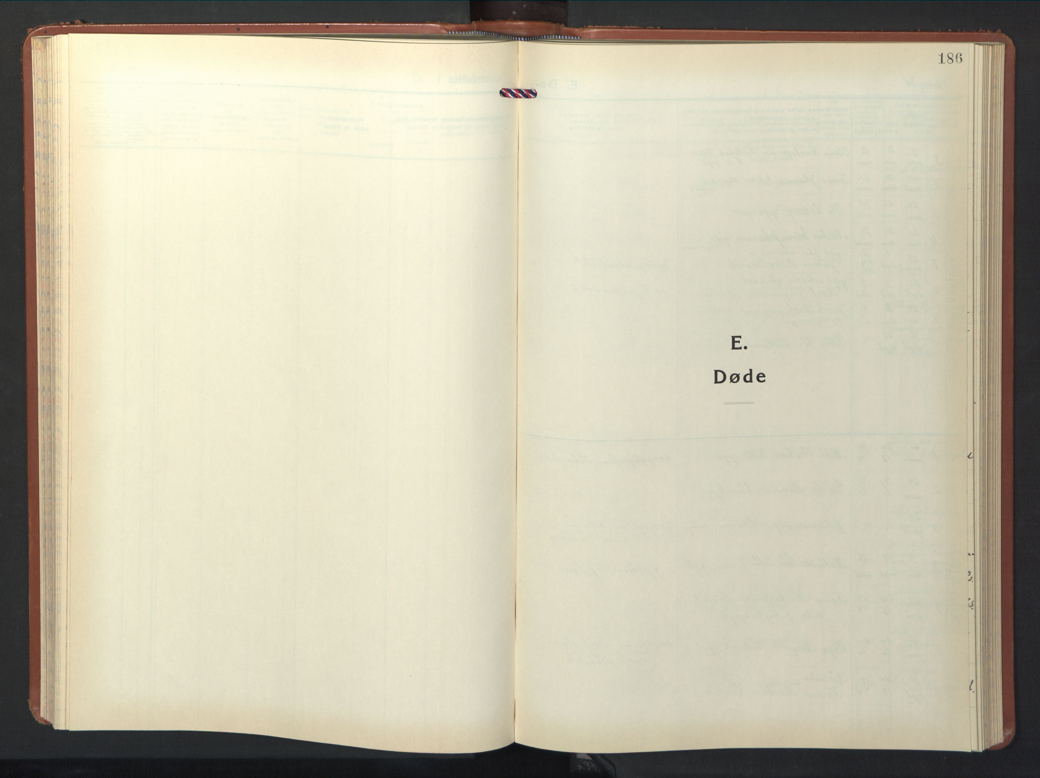 Ministerialprotokoller, klokkerbøker og fødselsregistre - Nord-Trøndelag, SAT/A-1458/774/L0631: Parish register (copy) no. 774C02, 1934-1950, p. 186