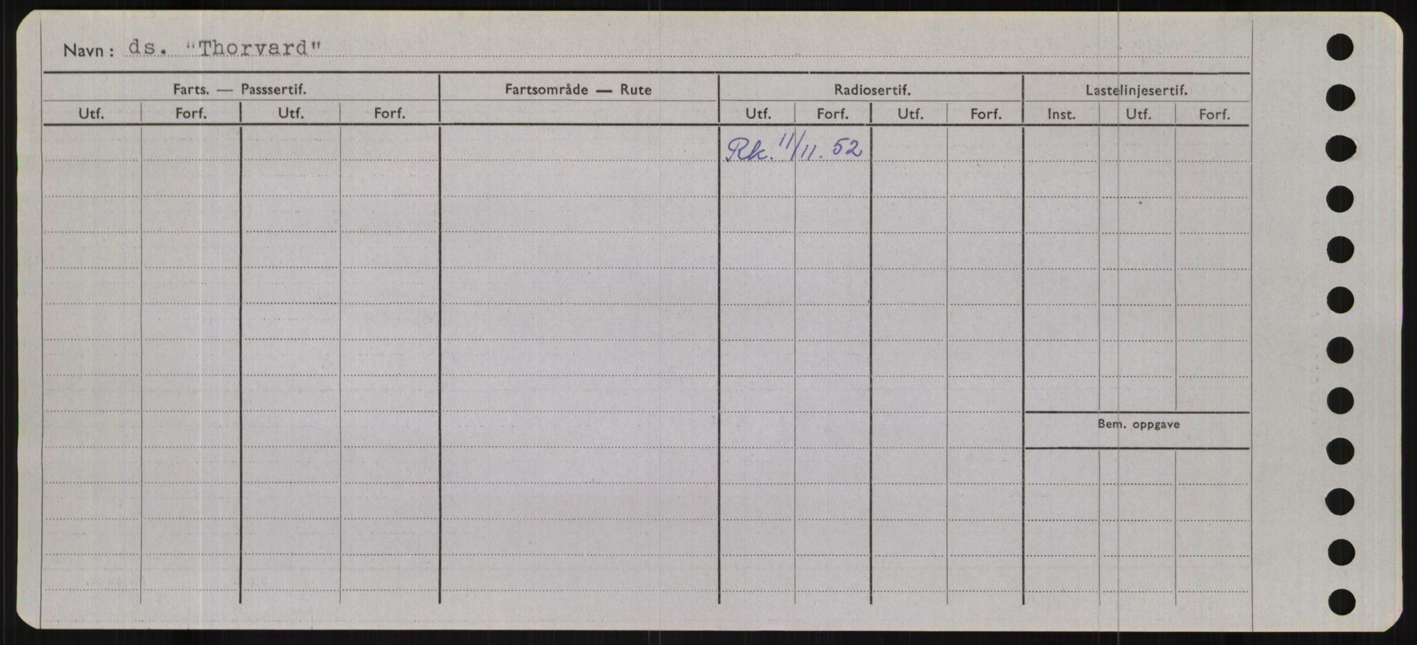 Sjøfartsdirektoratet med forløpere, Skipsmålingen, RA/S-1627/H/Hb/L0005: Fartøy, T-Å, p. 160