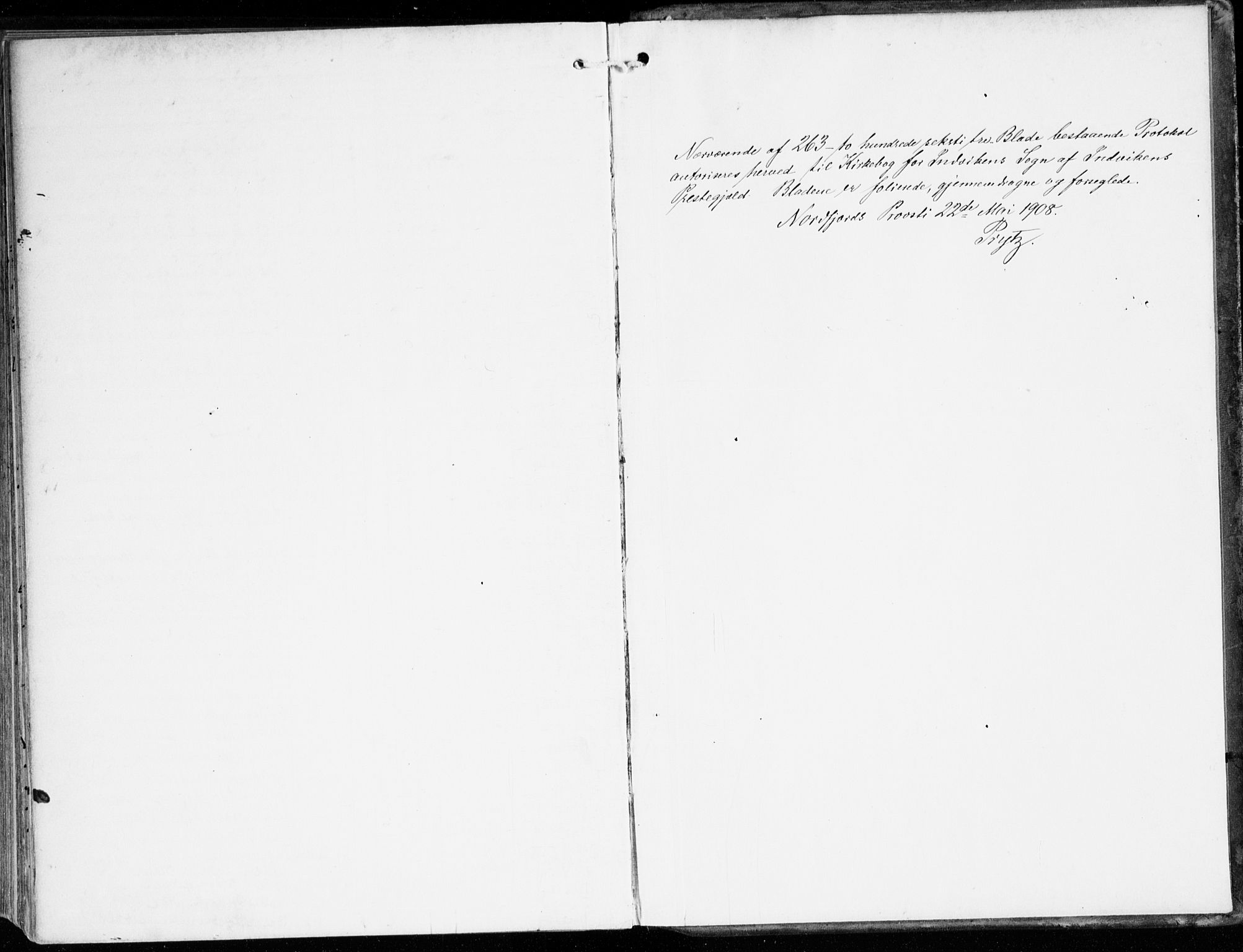 Innvik sokneprestembete, SAB/A-80501: Parish register (official) no. B 2, 1903-1929