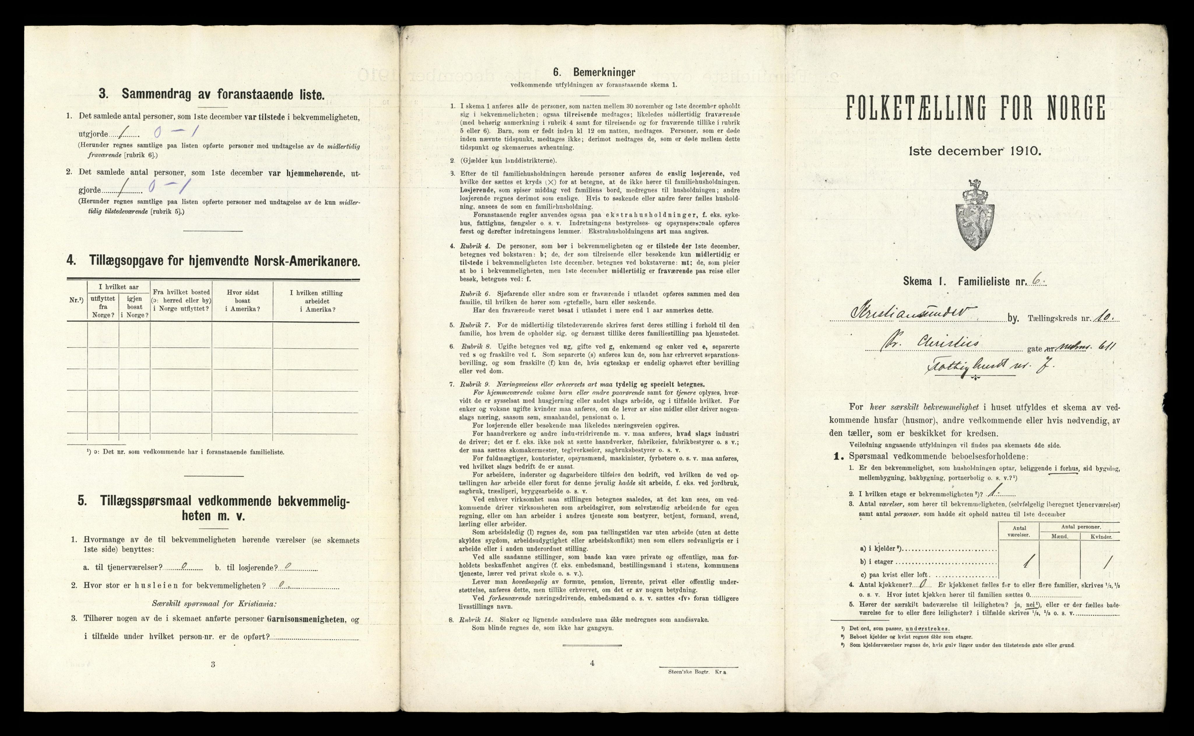 RA, 1910 census for Kristiansund, 1910, p. 2637