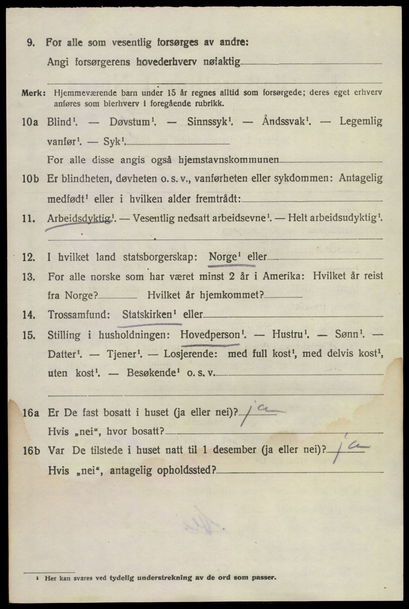 SAKO, 1920 census for Brunlanes, 1920, p. 6112