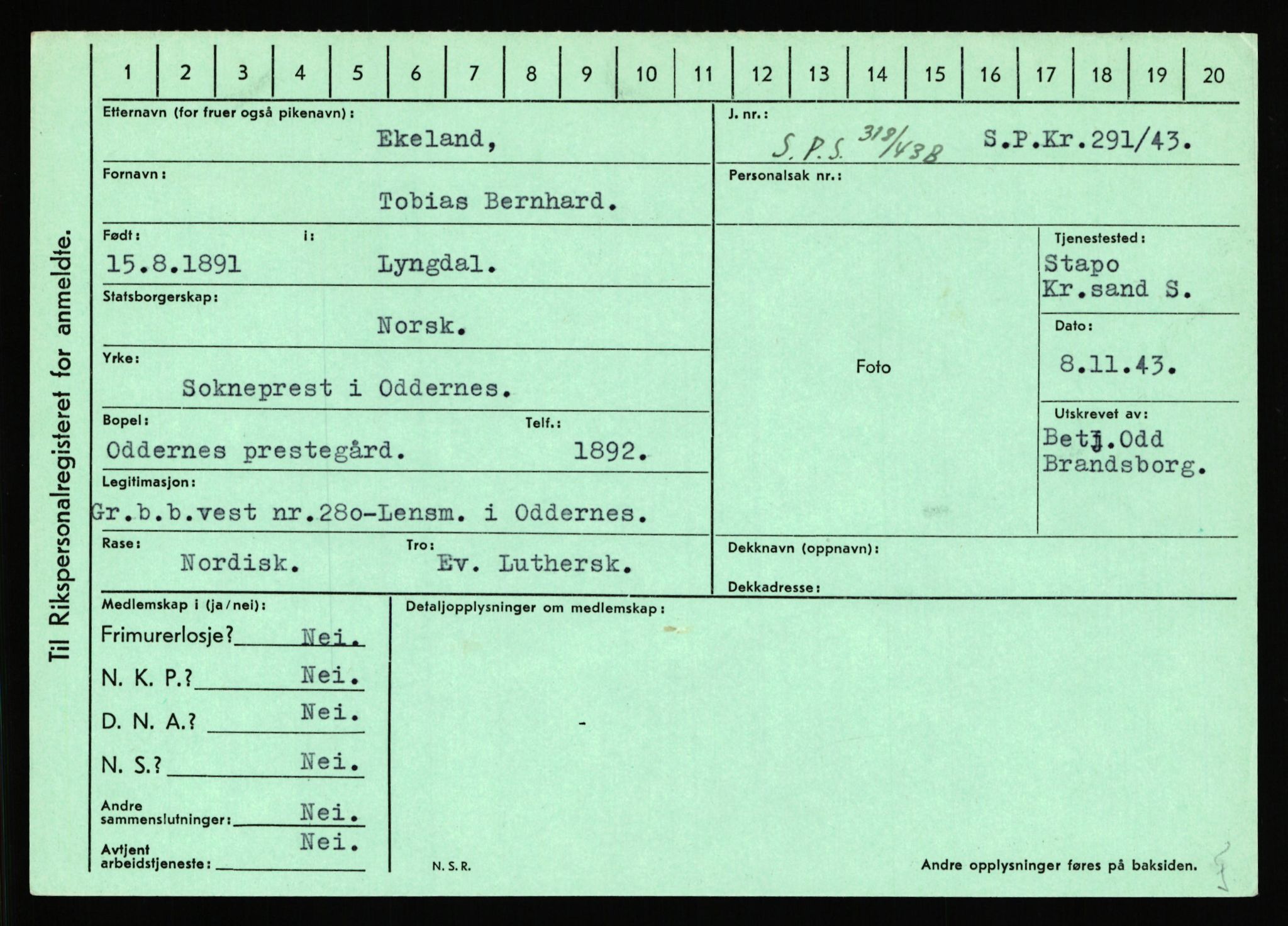 Statspolitiet - Hovedkontoret / Osloavdelingen, AV/RA-S-1329/C/Ca/L0004: Eid - funn av gjenstander	, 1943-1945, p. 405