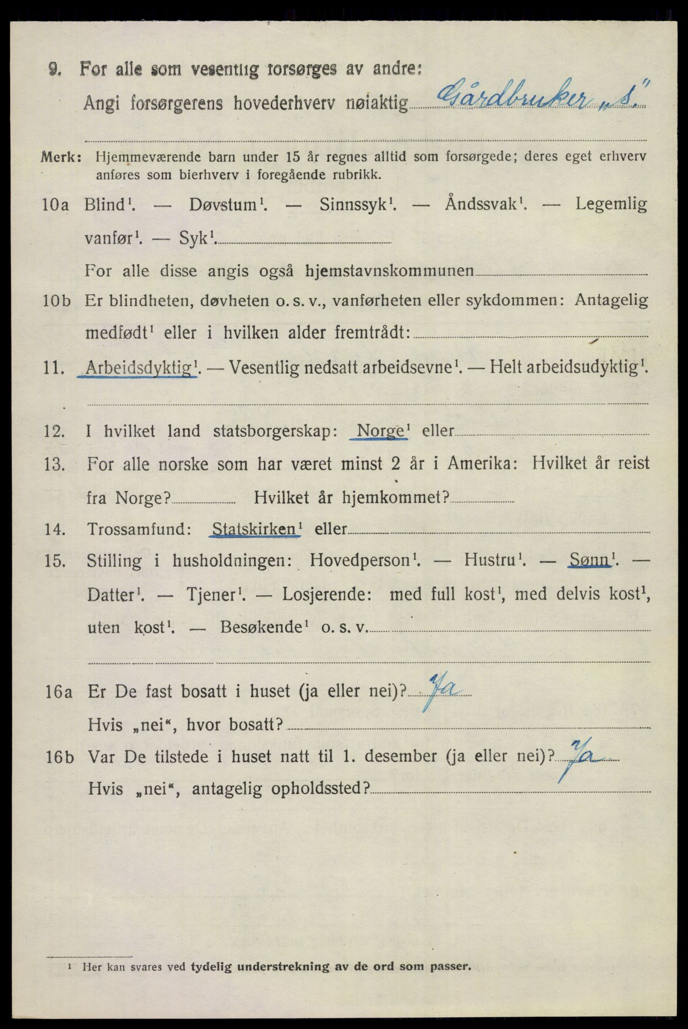 SAKO, 1920 census for Ål, 1920, p. 5961