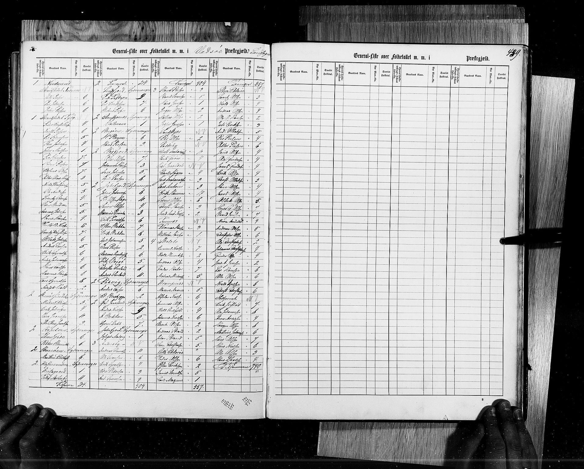 RA, Census 1855, vol. 6B: Nordland amt og Finnmarken amt, 1855, p. 439