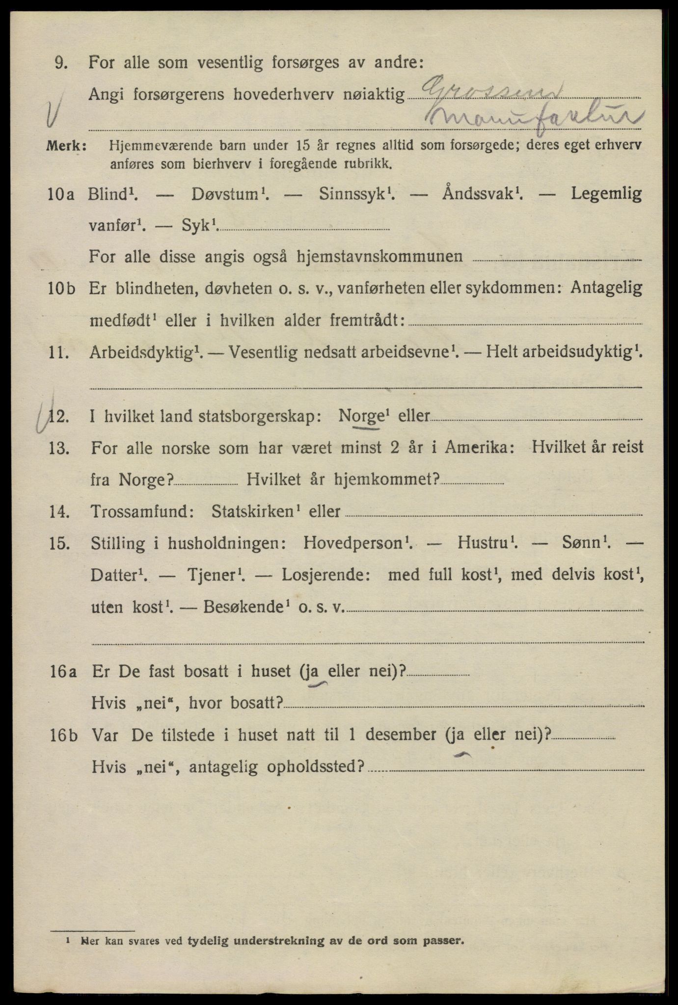 SAO, 1920 census for Kristiania, 1920, p. 505578