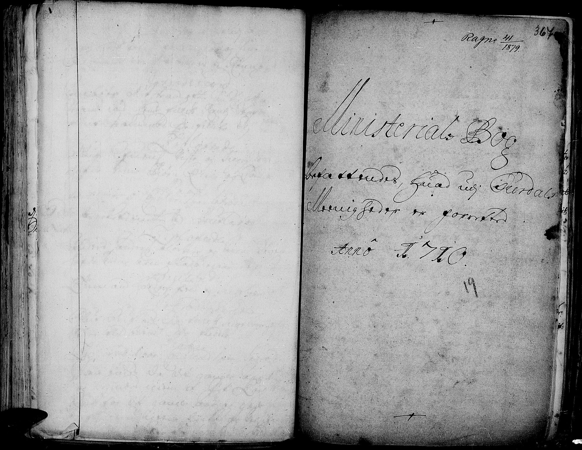 Aurdal prestekontor, SAH/PREST-126/H/Ha/Haa/L0001: Parish register (official) no. 1-3, 1692-1730, p. 367