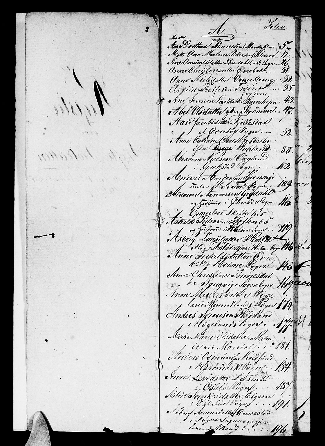 Mandal sorenskriveri, SAK/1221-0005/001/H/Hc/L0042: Skifteprotokoll med register nr 16, 1825-1831
