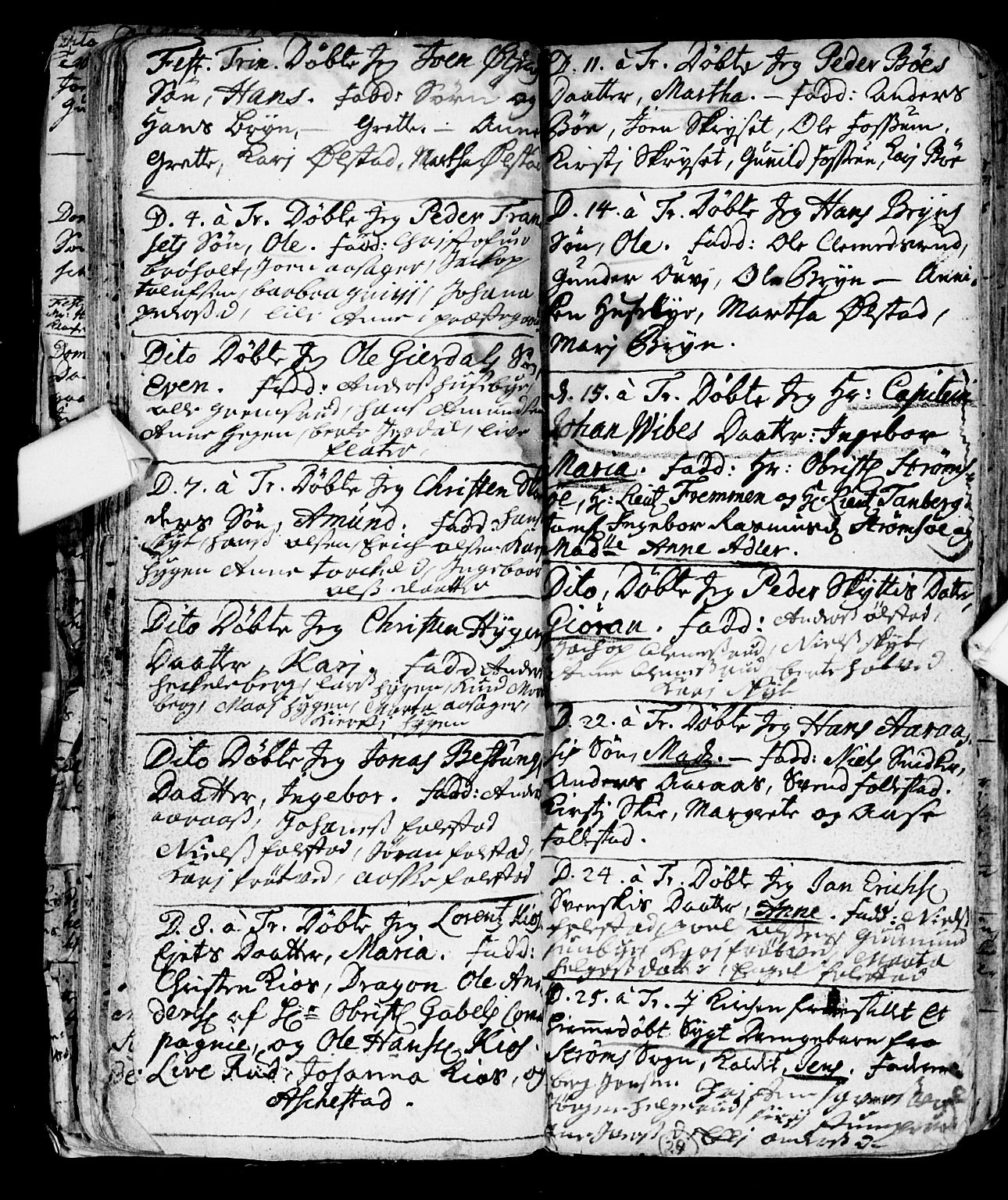 Røyken kirkebøker, SAKO/A-241/F/Fa/L0001: Parish register (official) no. 1, 1701-1730, p. 29