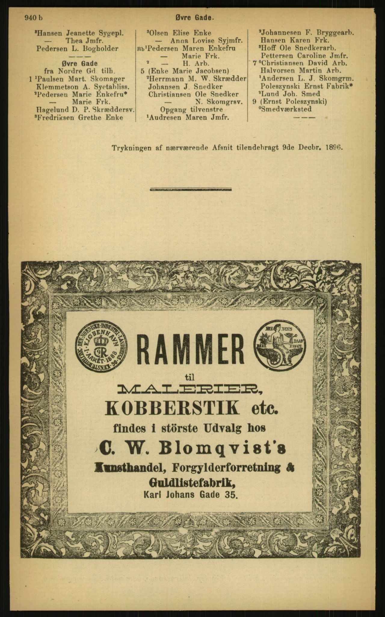 Kristiania/Oslo adressebok, PUBL/-, 1897, p. 940