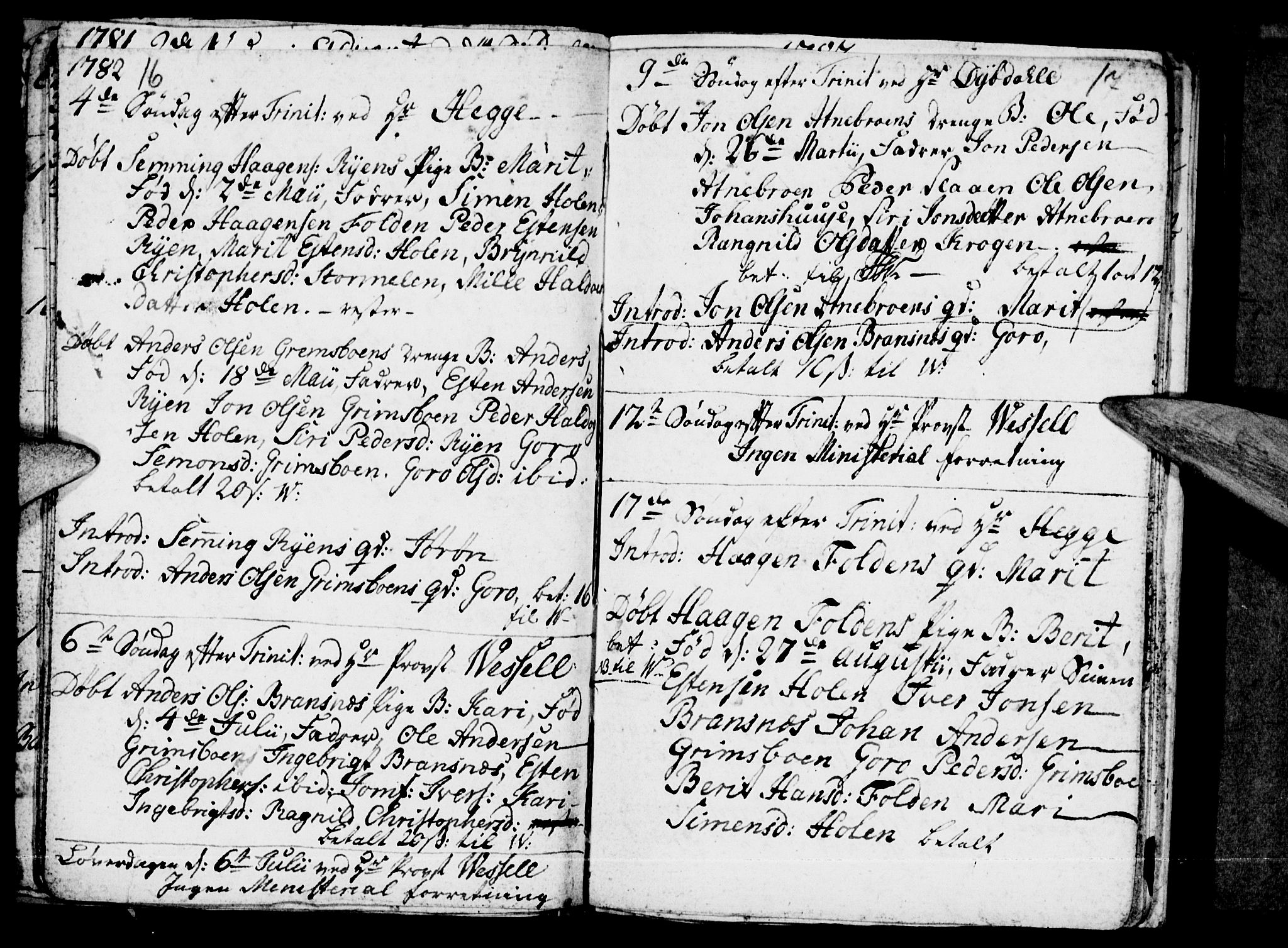 Tynset prestekontor, SAH/PREST-058/H/Ha/Haa/L0011: Parish register (official) no. 11, 1779-1790, p. 16-17