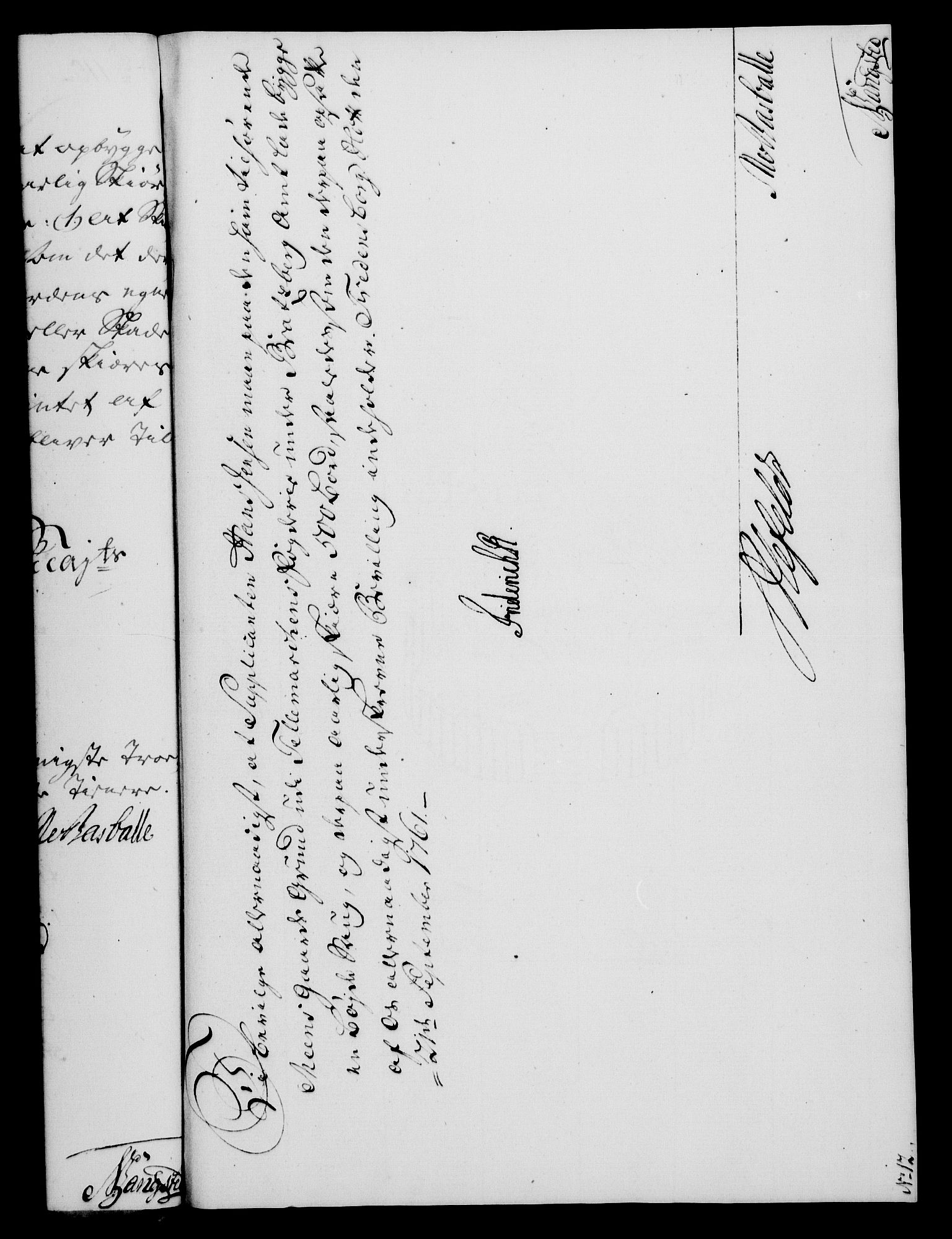 Rentekammeret, Kammerkanselliet, RA/EA-3111/G/Gf/Gfa/L0043: Norsk relasjons- og resolusjonsprotokoll (merket RK 52.43), 1761, p. 420