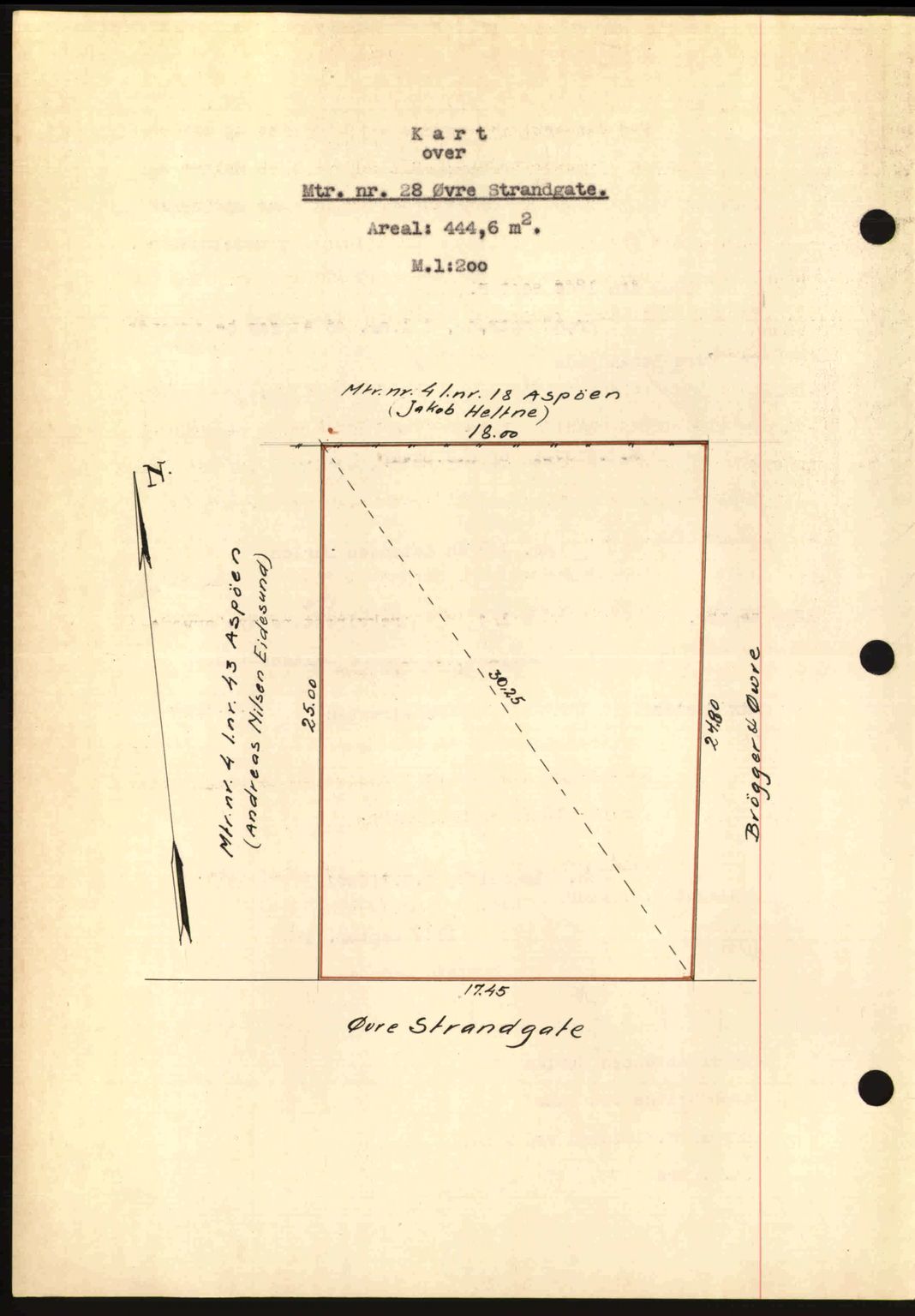 Ålesund byfogd, AV/SAT-A-4384: Mortgage book no. 34 I, 1936-1938, Diary no: : 253/1937