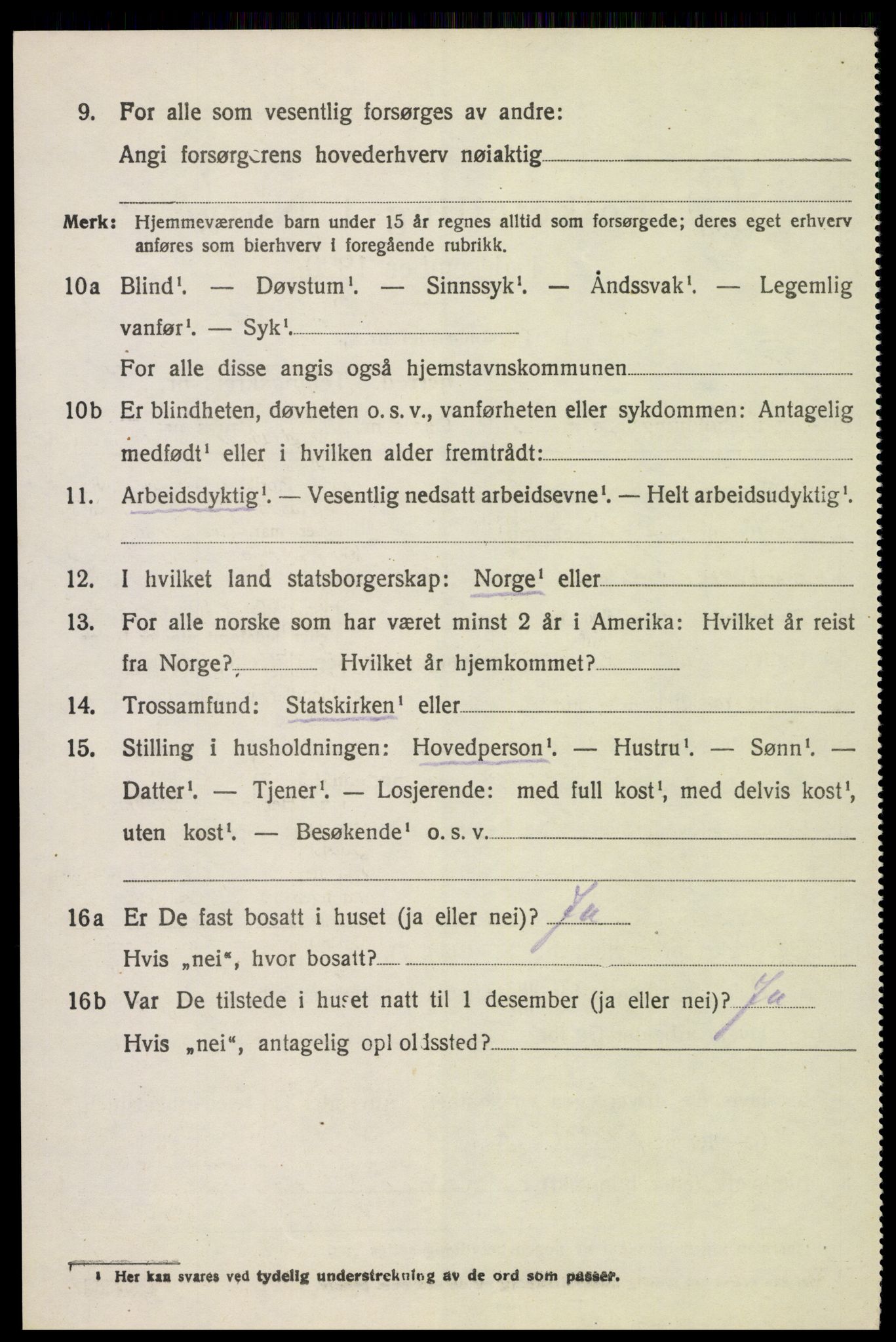 SAH, 1920 census for Ringsaker, 1920, p. 23425