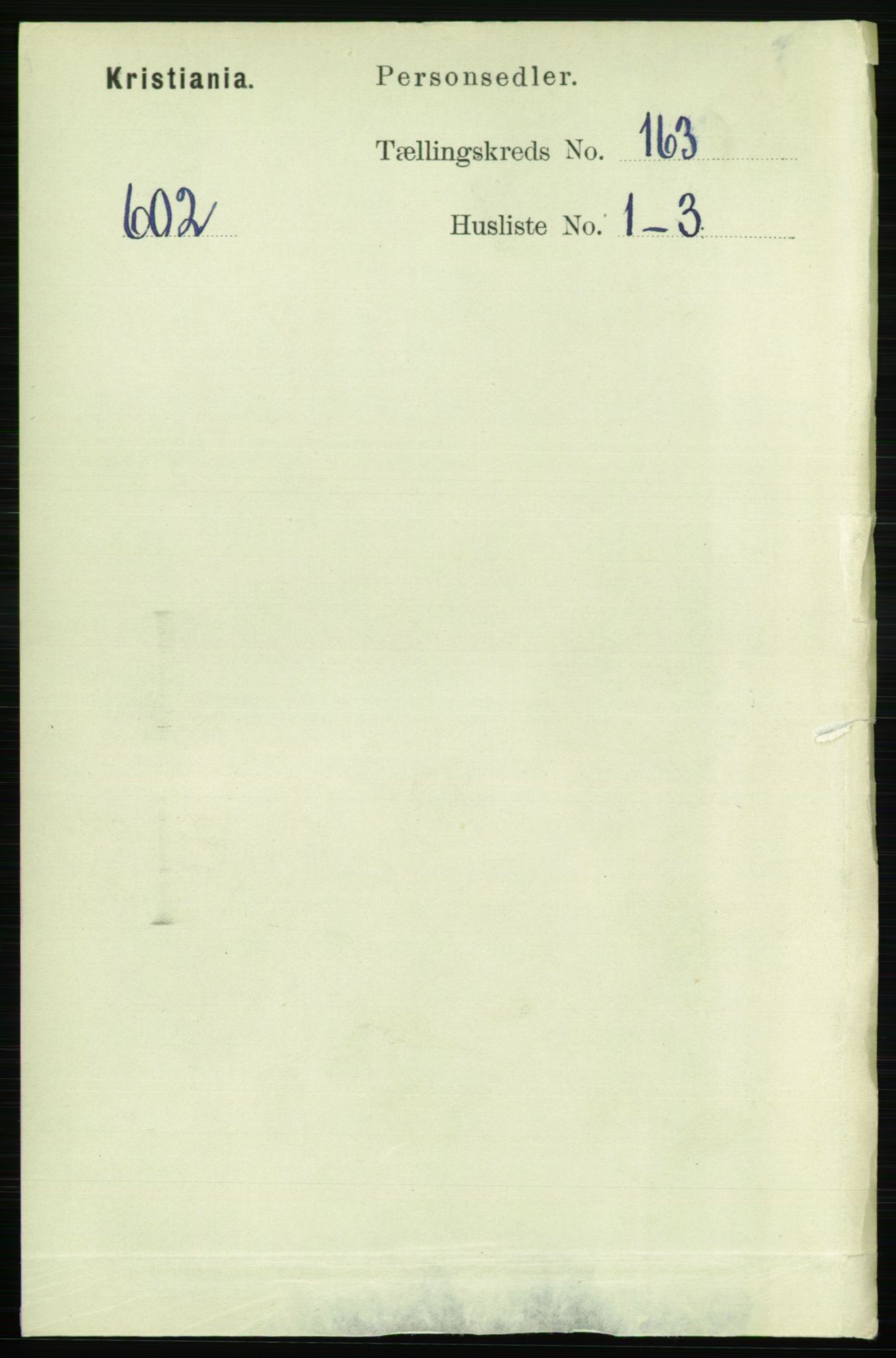 RA, 1891 census for 0301 Kristiania, 1891, p. 93488